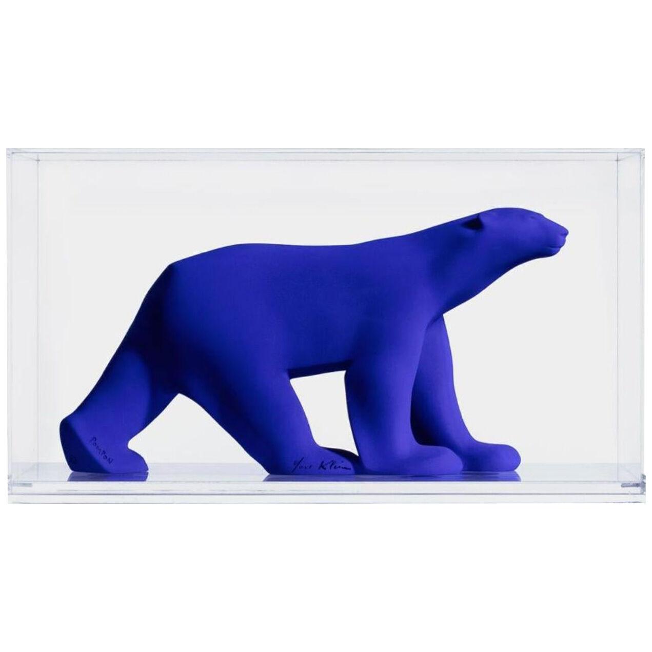 Original Pompon Bear Yves Klein Edition, Limited Edition Worldwide 2022