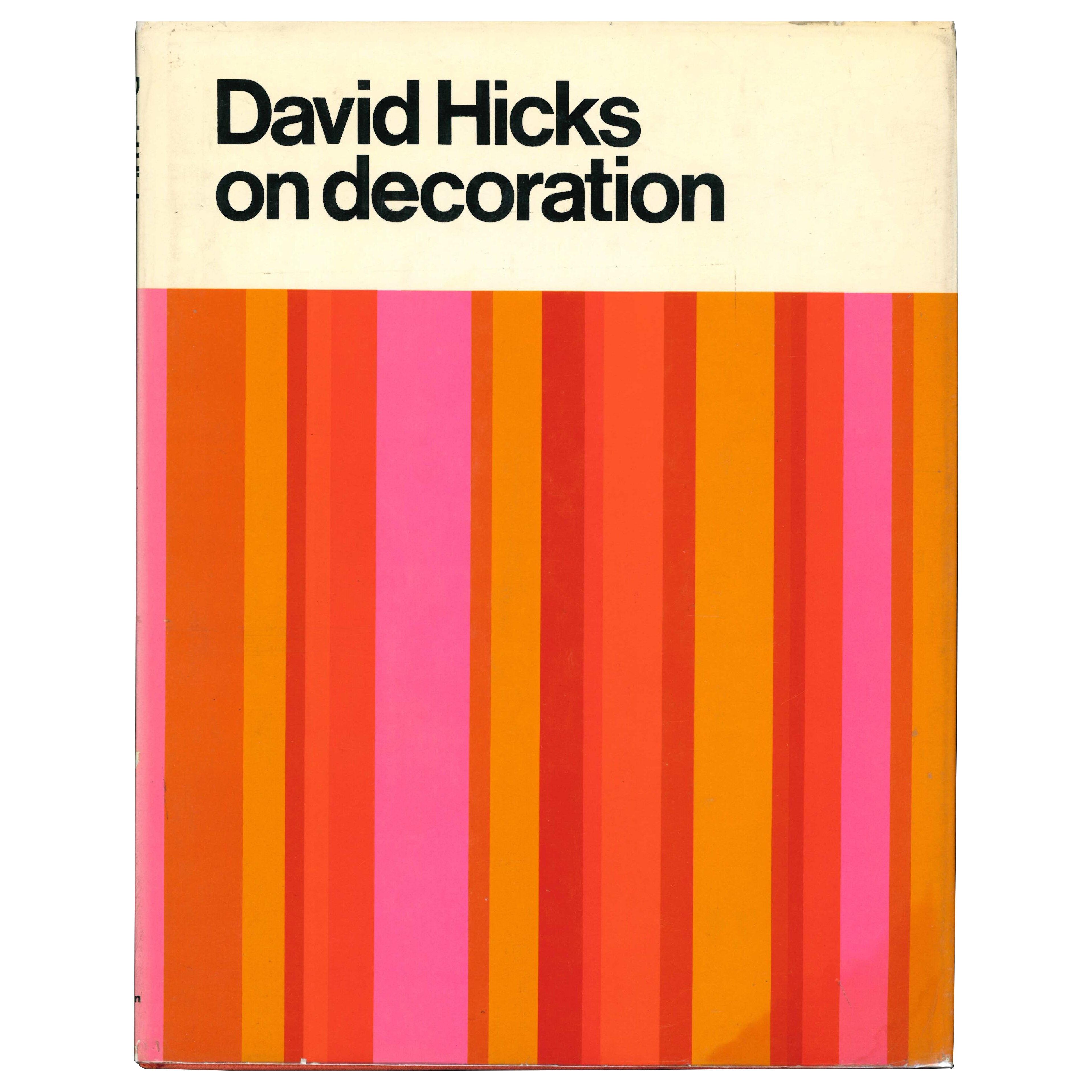 SET OF FIVE DAVID HICKS DESIGN BOOKS