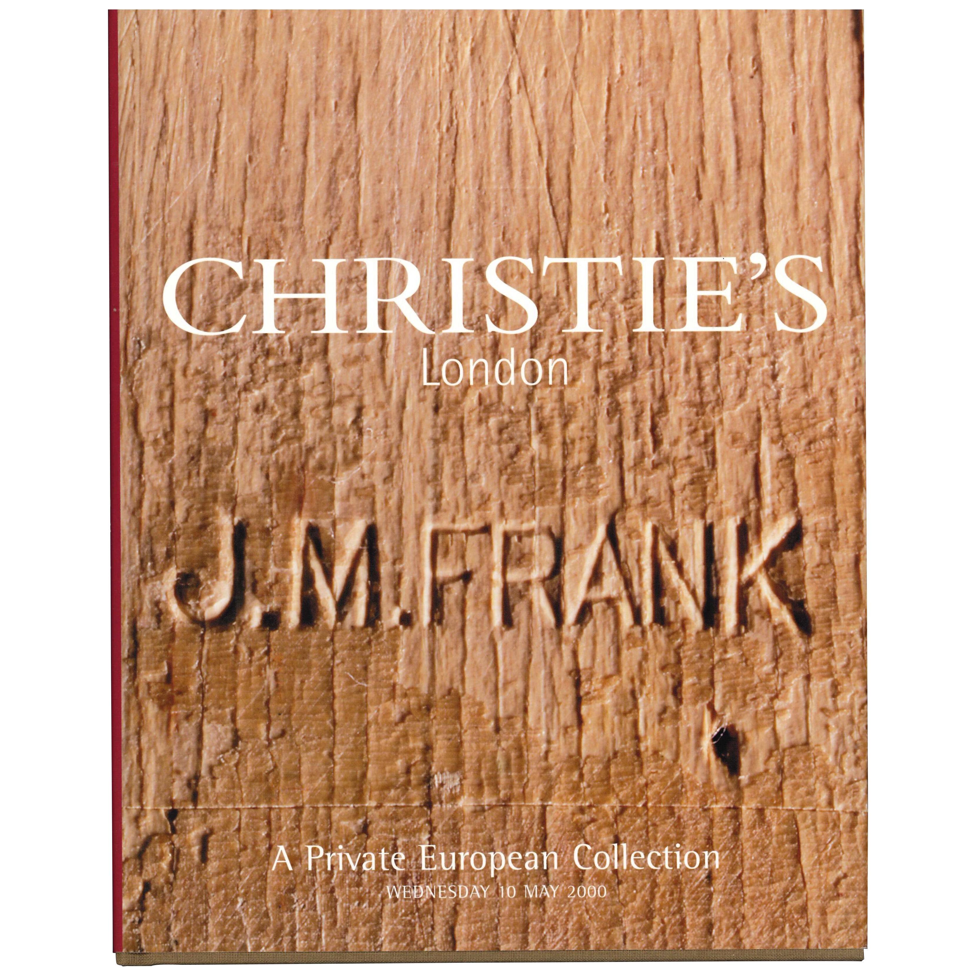 A PRIVATE EUROPEAN COLLECTION - Christie's London May 2000 (book)