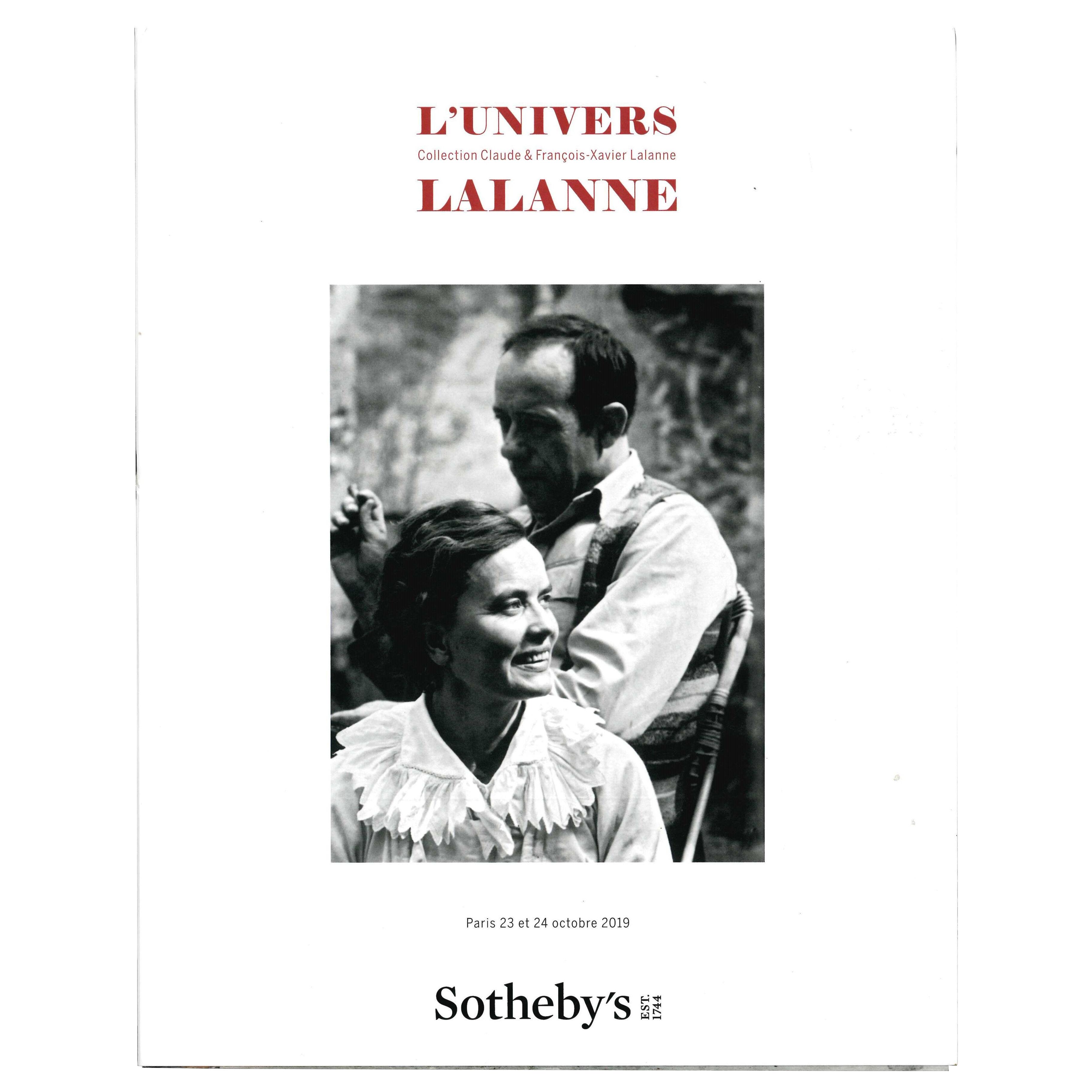L'UNIVERS LALANNE - SOTHEBY'S 2019 COLLECTION Claude & Francois-Xavier. Book