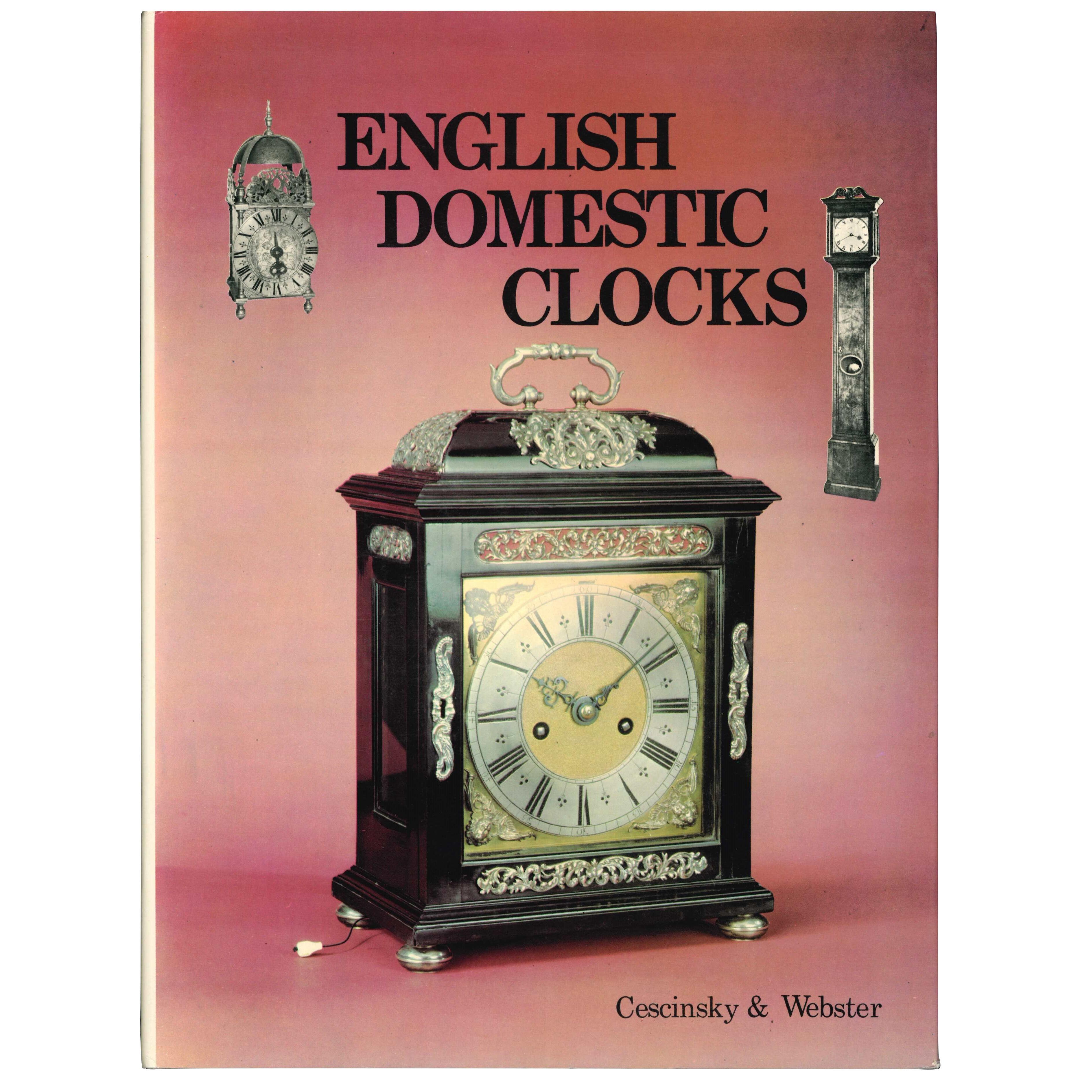 ENGLISH DOMESTIC CLOCKS. Book