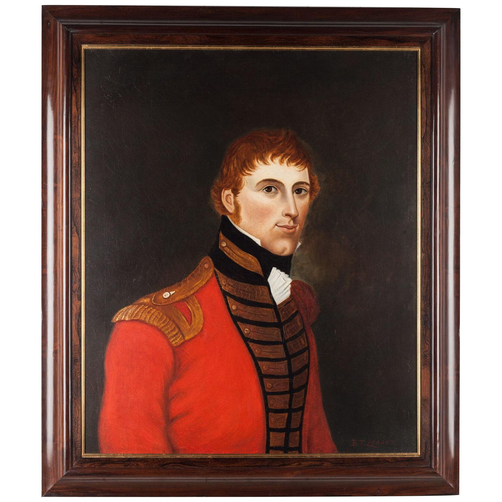Portrait of Ensign William Lindsey of the Grenadier Company 