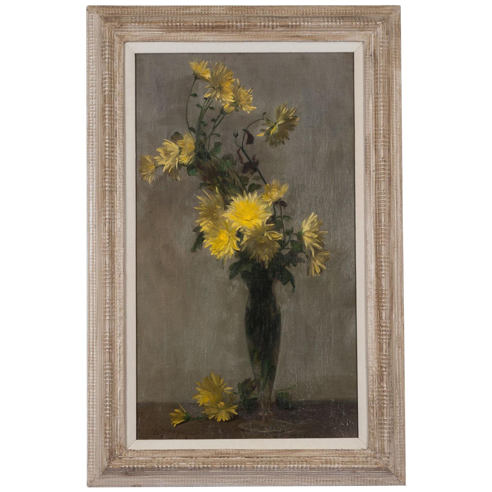 Yellow Chrysanthemums by A.F.W Hayward
