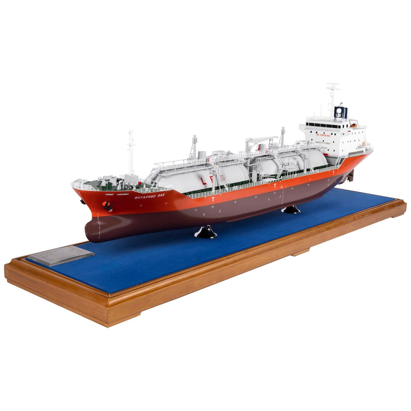 Shipbuilder's model of the LPG carrier Botafogo Gas