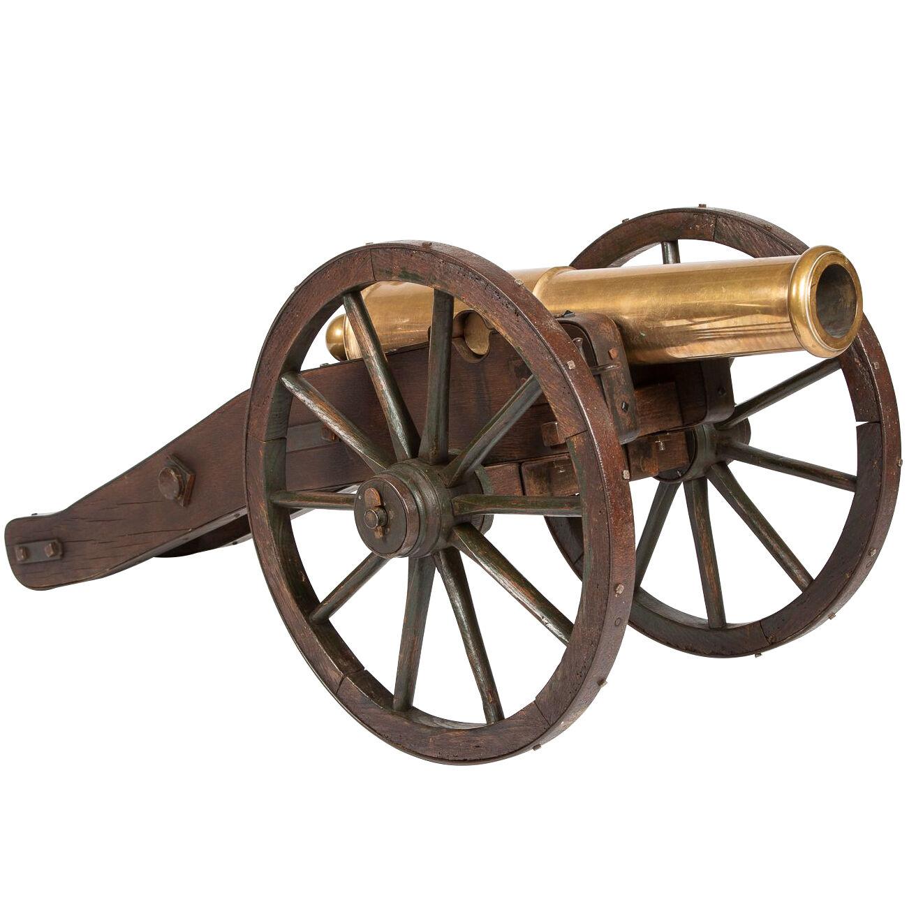 French muzzle loaded mountain cannon