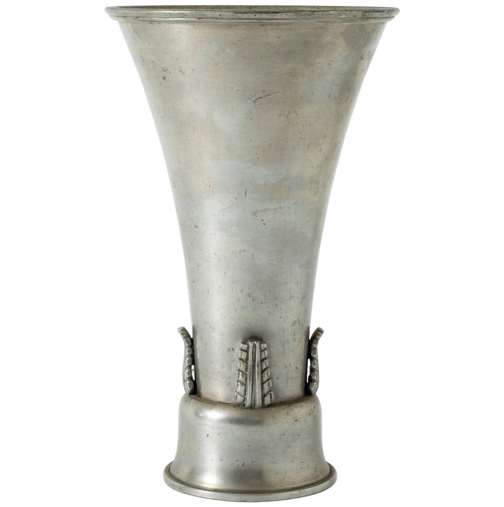 Pewter Vase from Ystad Metall