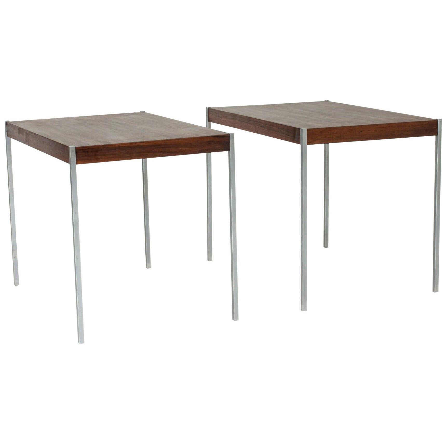 Pair of Cool Side Tables by Uno and östen Kristiansson