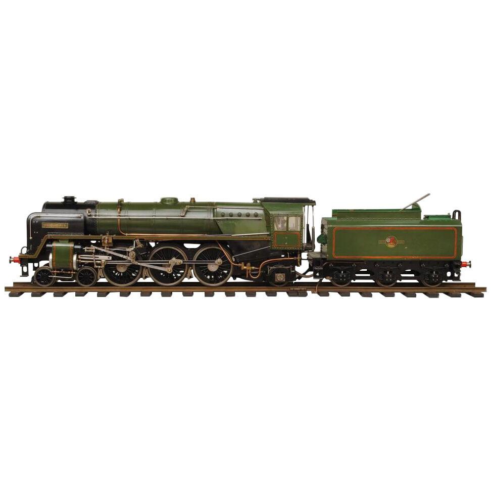 3.5" Scale Model Britannia Steam Train