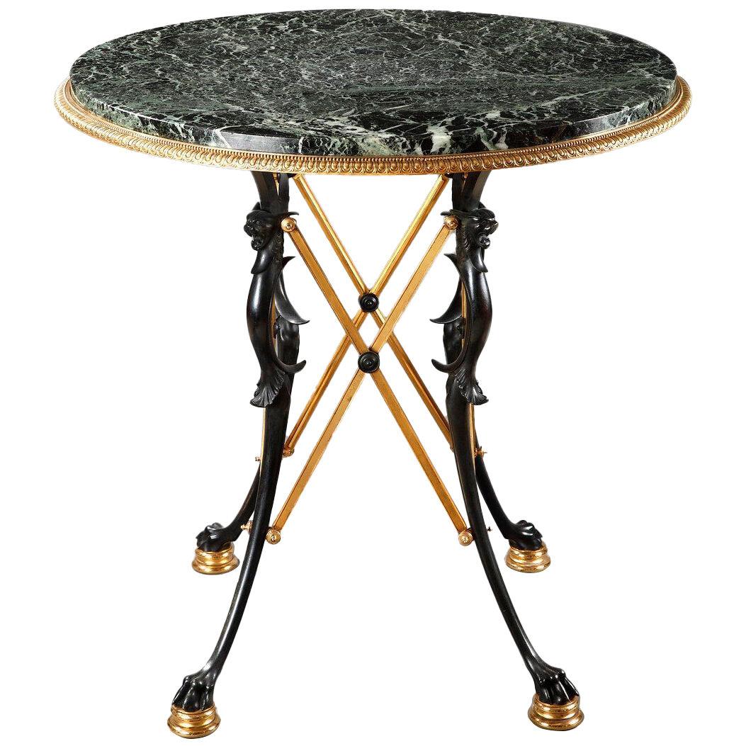 Neo-Greek Center Table Attributed to F. Barbedienne, France, Circa 1880