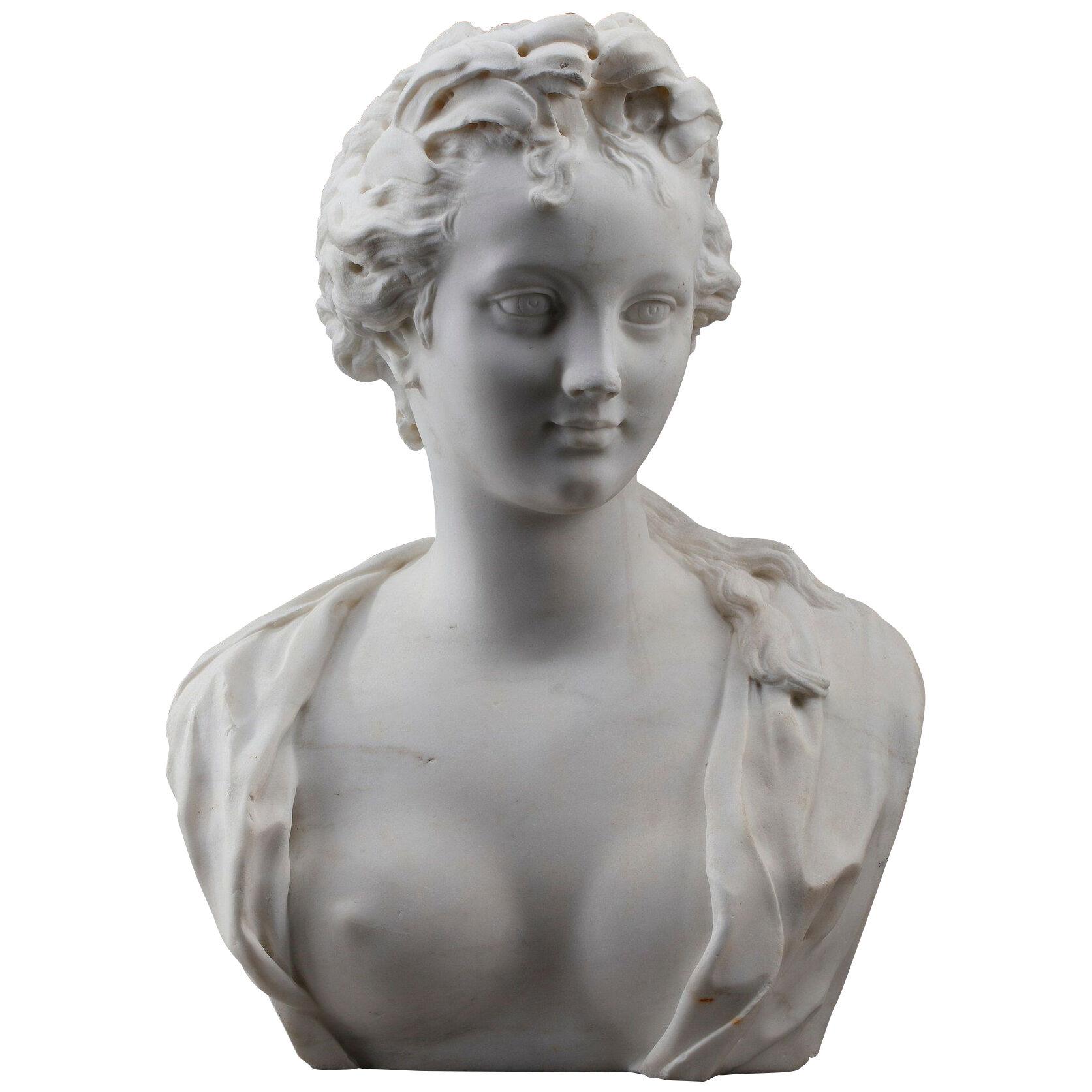 Bust of a Victory crowned with laurel, 19th century