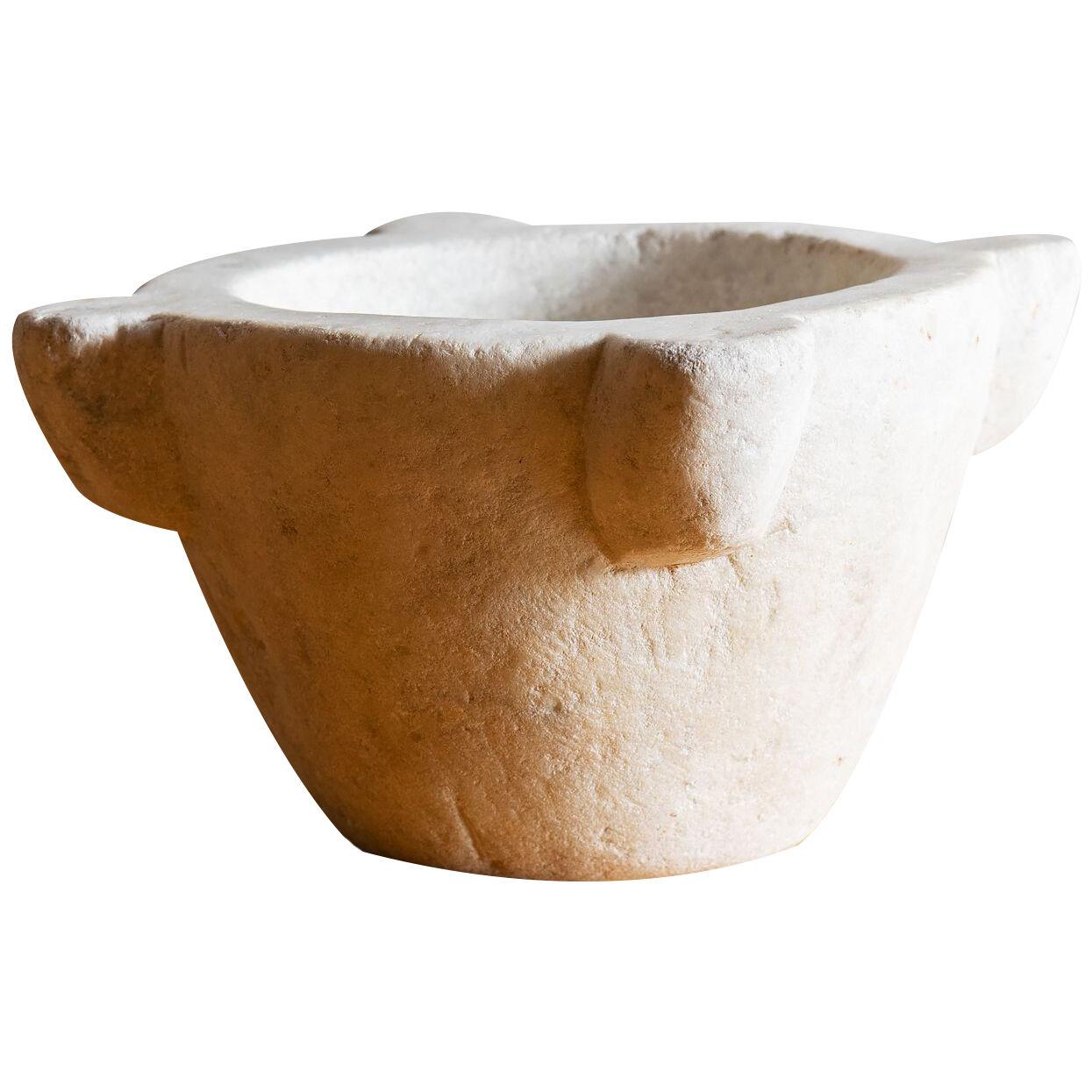 14th Century Marble Medieval Mortar