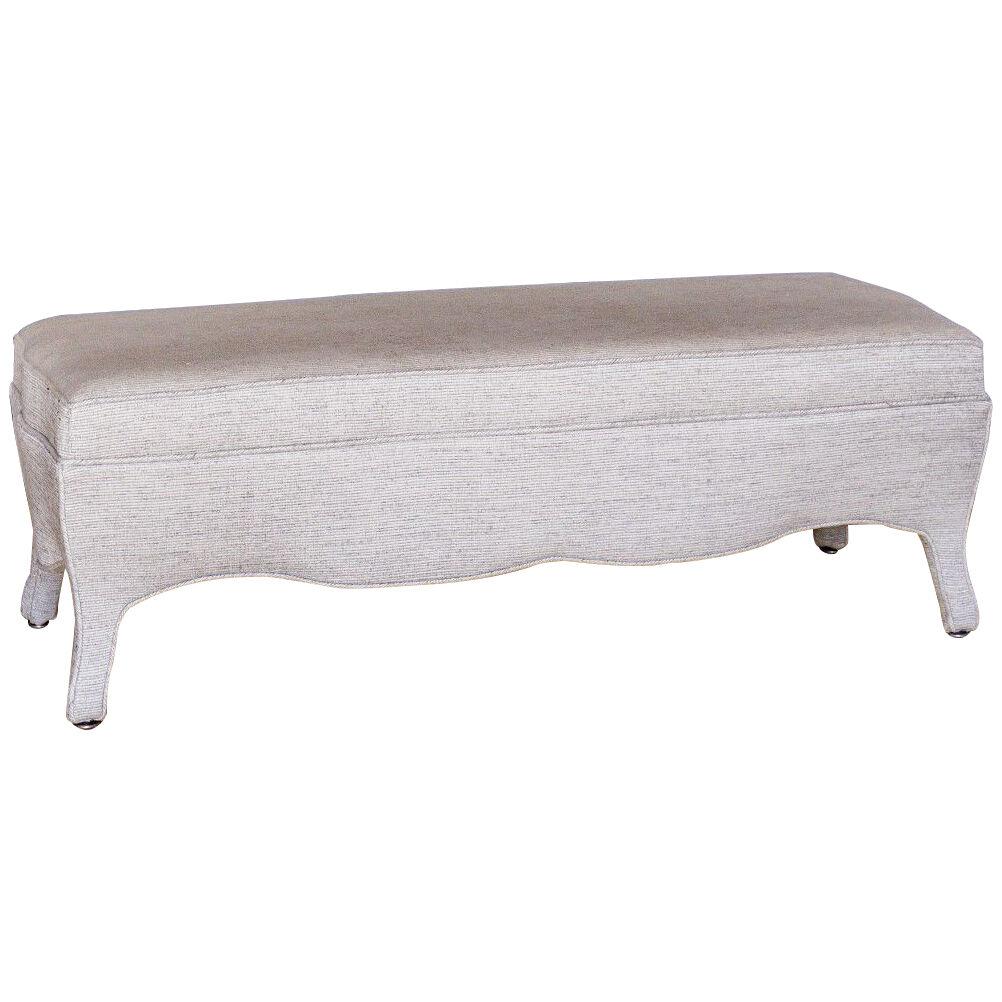 A French Style Upholstered Stool