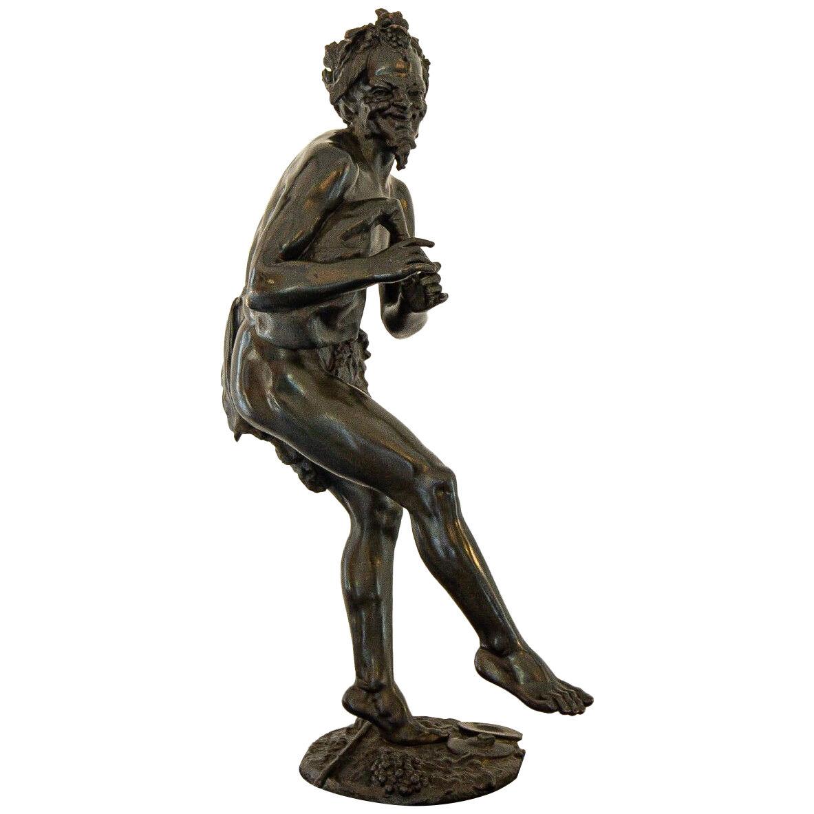 A Late 19th Century Large French Bronze of a Musician