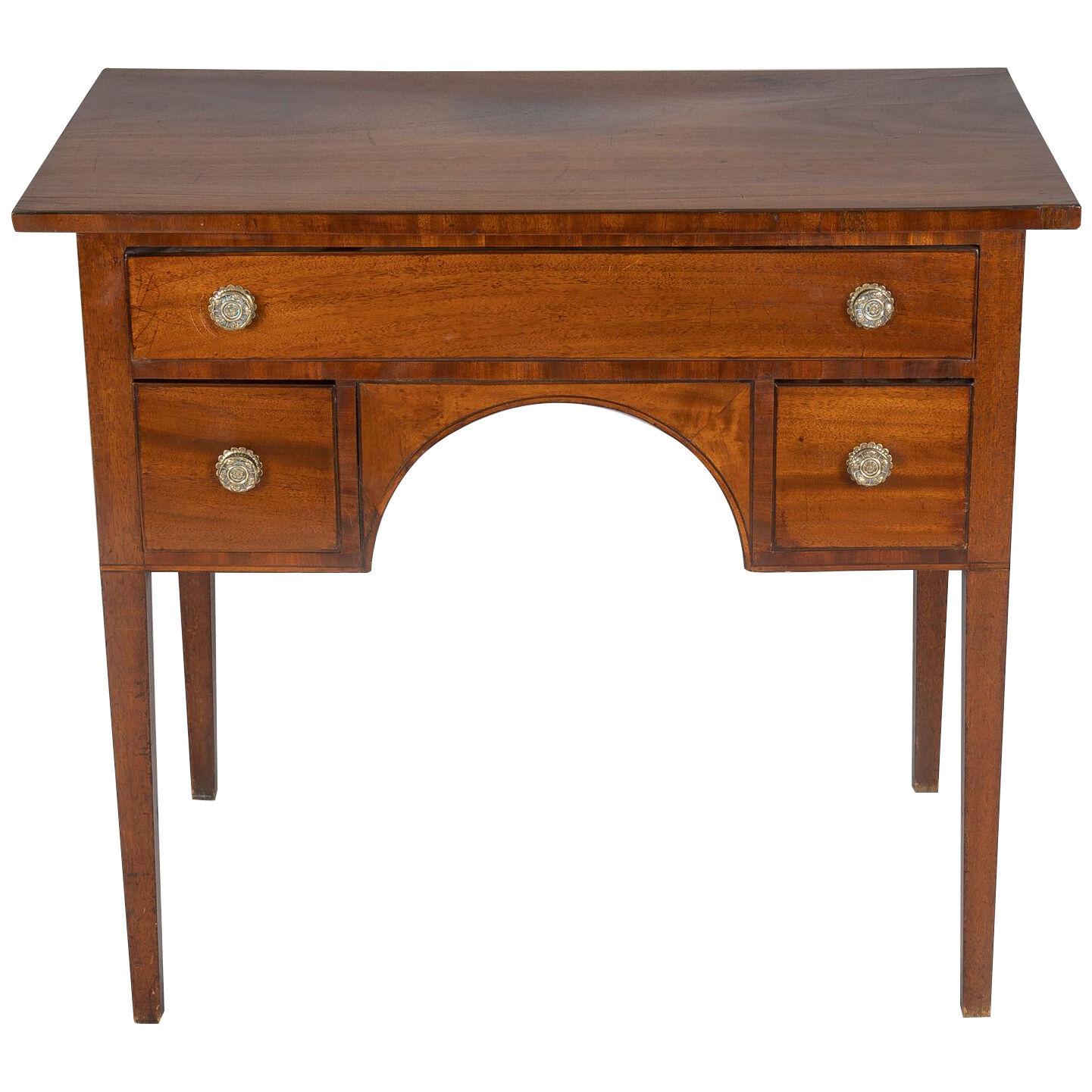 Antique Georgian Mahogany Side or Dressing Table