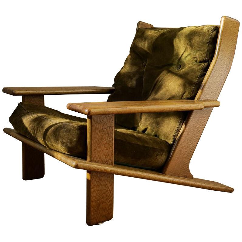 Scandinavian Lounge Chair Esko Pajamies “Pele” for Lepokalusto, Finland, 1970s