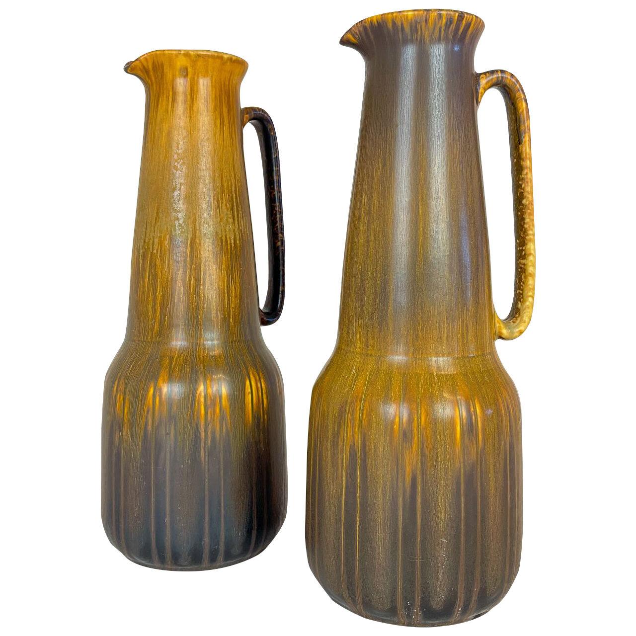 Midcentury Large Ceramic Vases Gunnar Nylund Rörstrand, Sweden