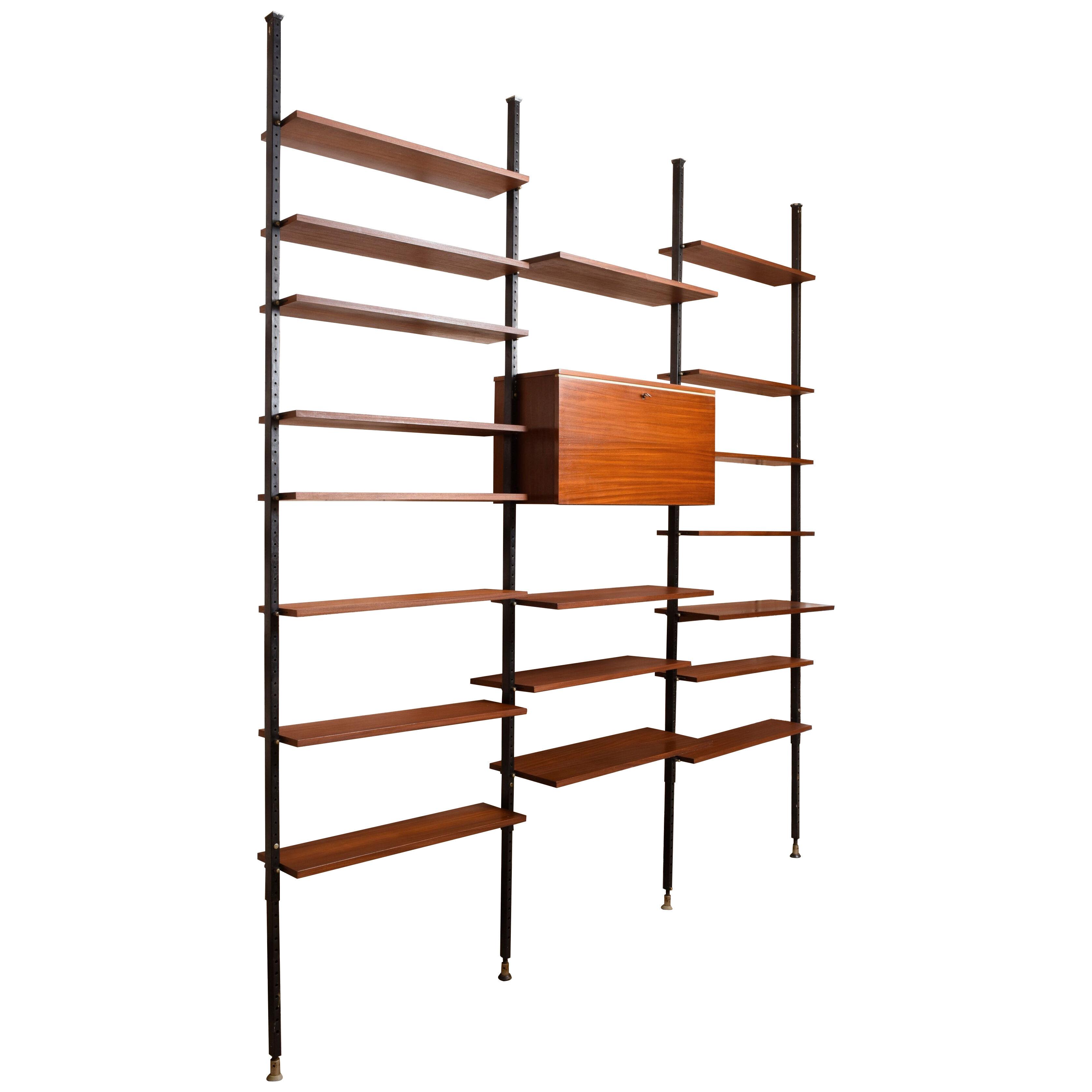 Modular Bookcase Royal System Wall Unit,Screen designed by Alfred Hendrickx 