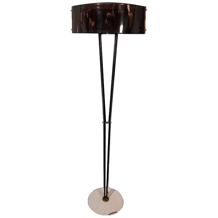1950's Floor Lamp In the Style of Stilnovo