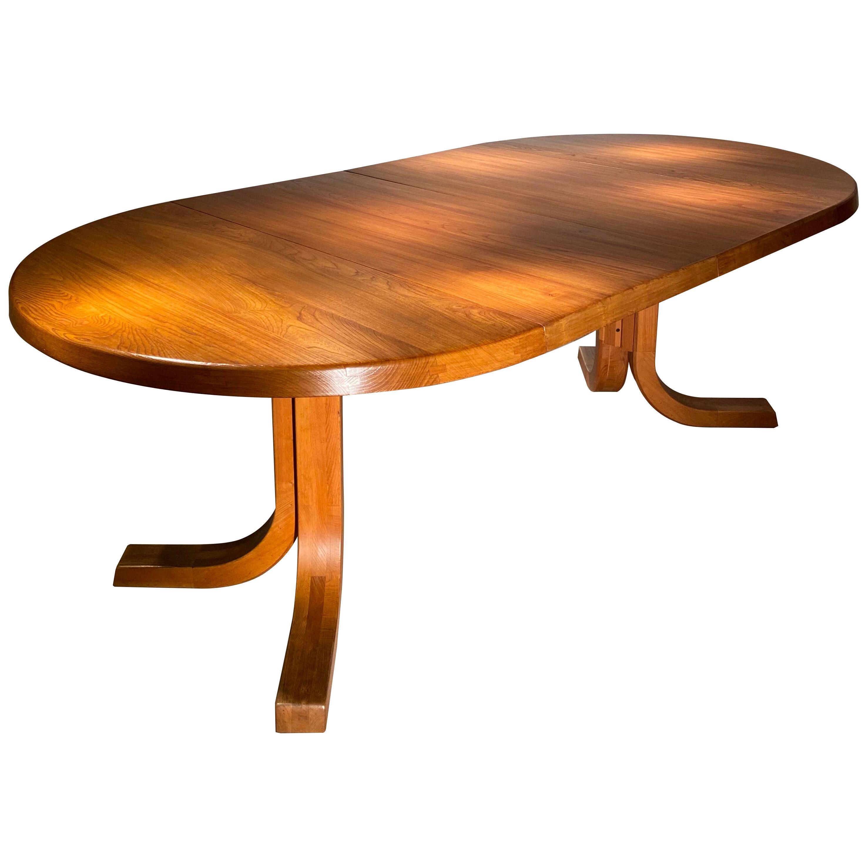 Dinning Table by Pierre Chapo, circa 1970