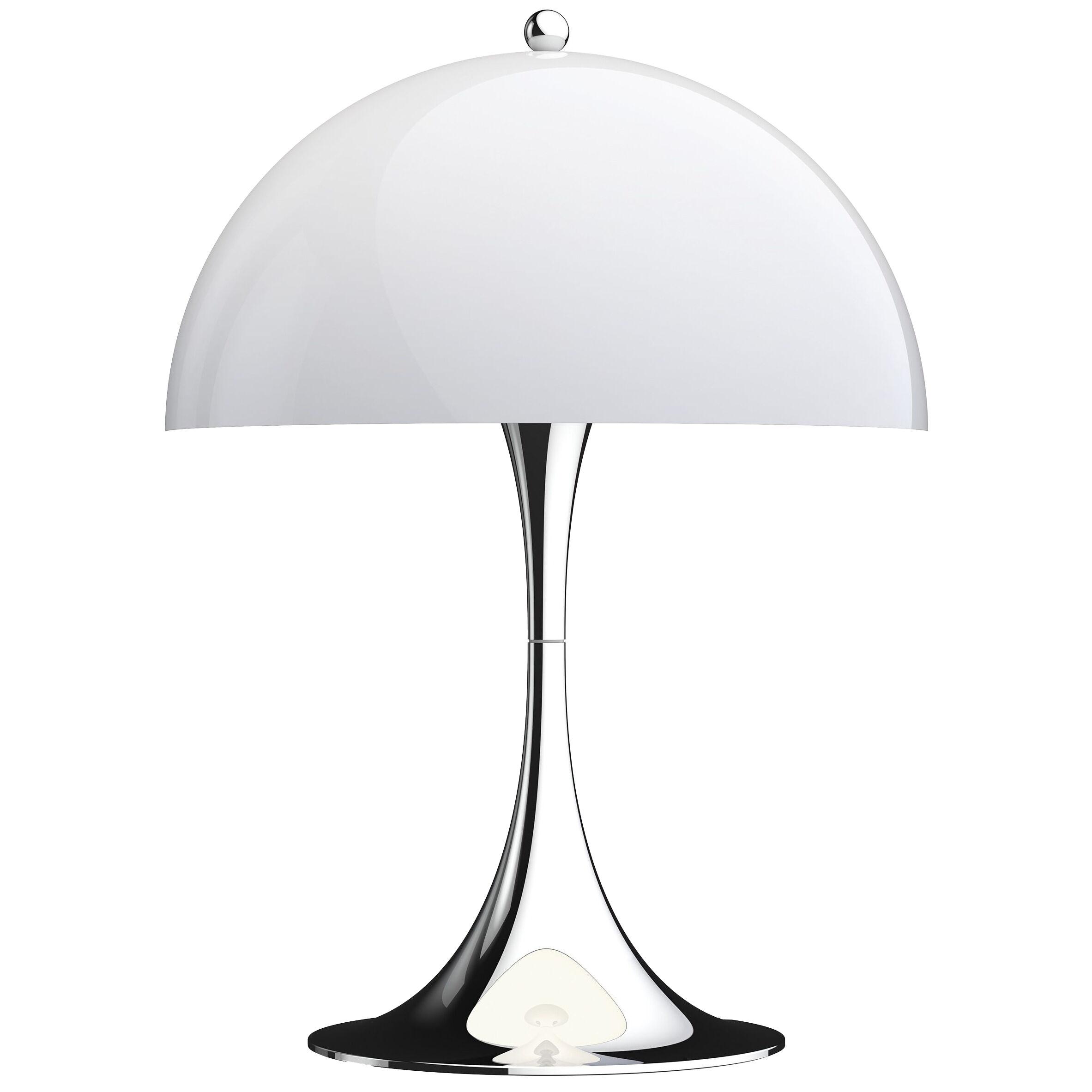 Verner Panton 'Panthella Mini' Table Lamp for Louis Poulsen in Gray