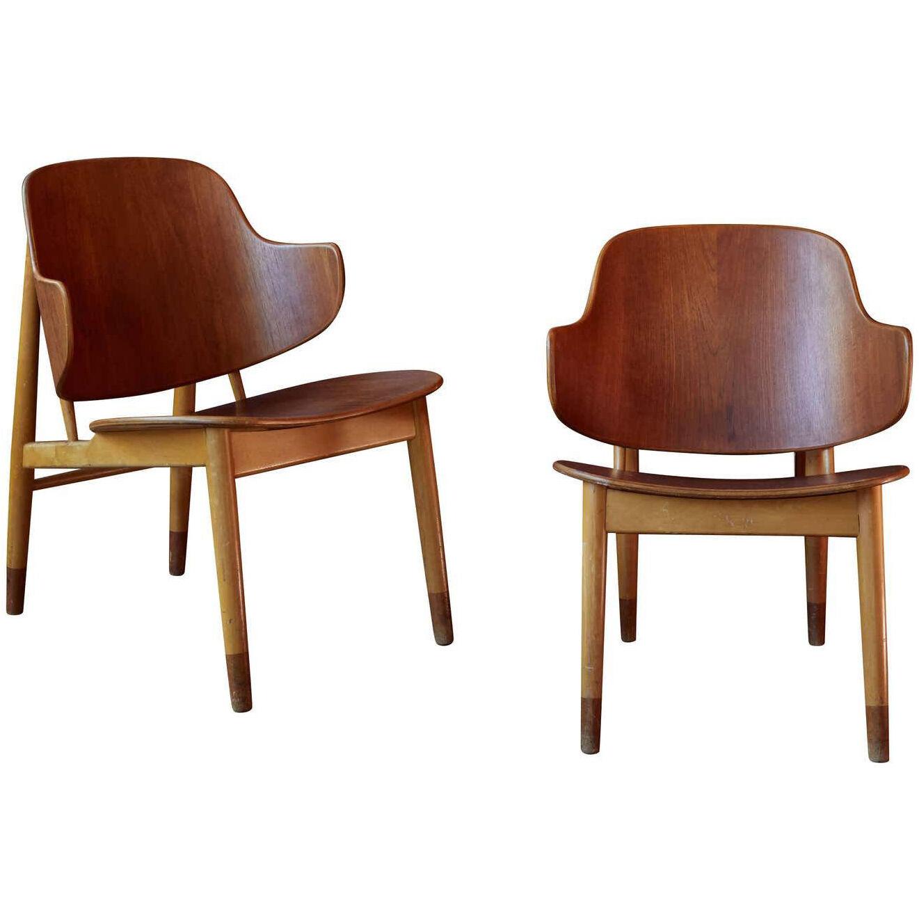 Ib Kofod-Larsen Chairs for Christiansen & Larsen