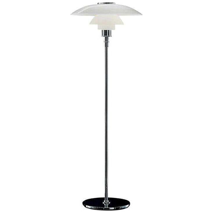 Poul Henningsen PH 4.5/3.5 Glass Floor Lamp for Louis Poulsen