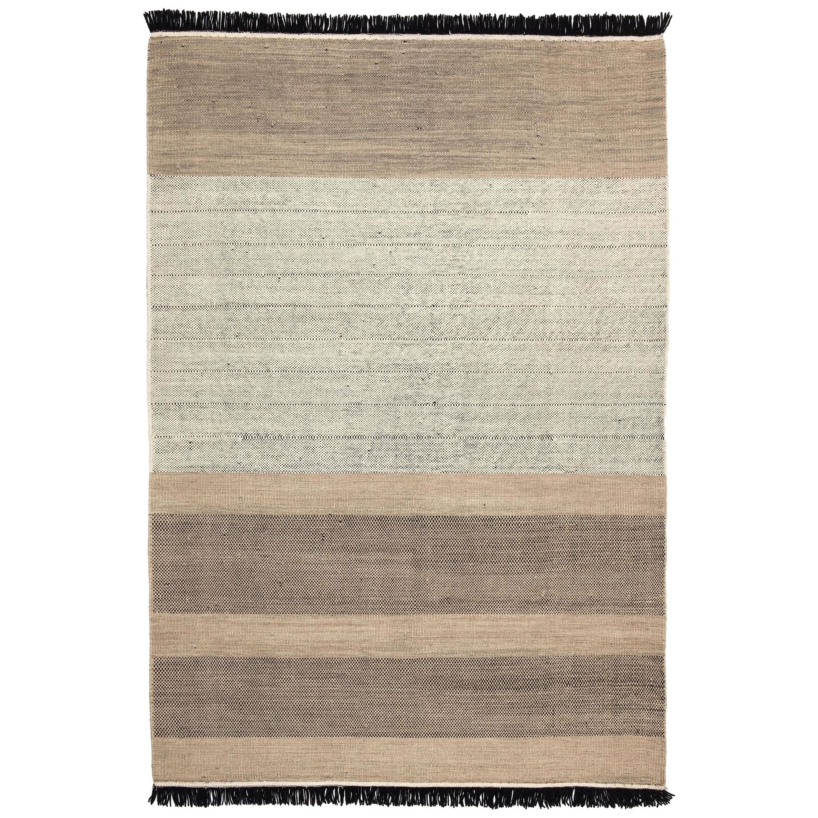 'Tres Stripes' Hand-Loomed Rug for Nanimarquina