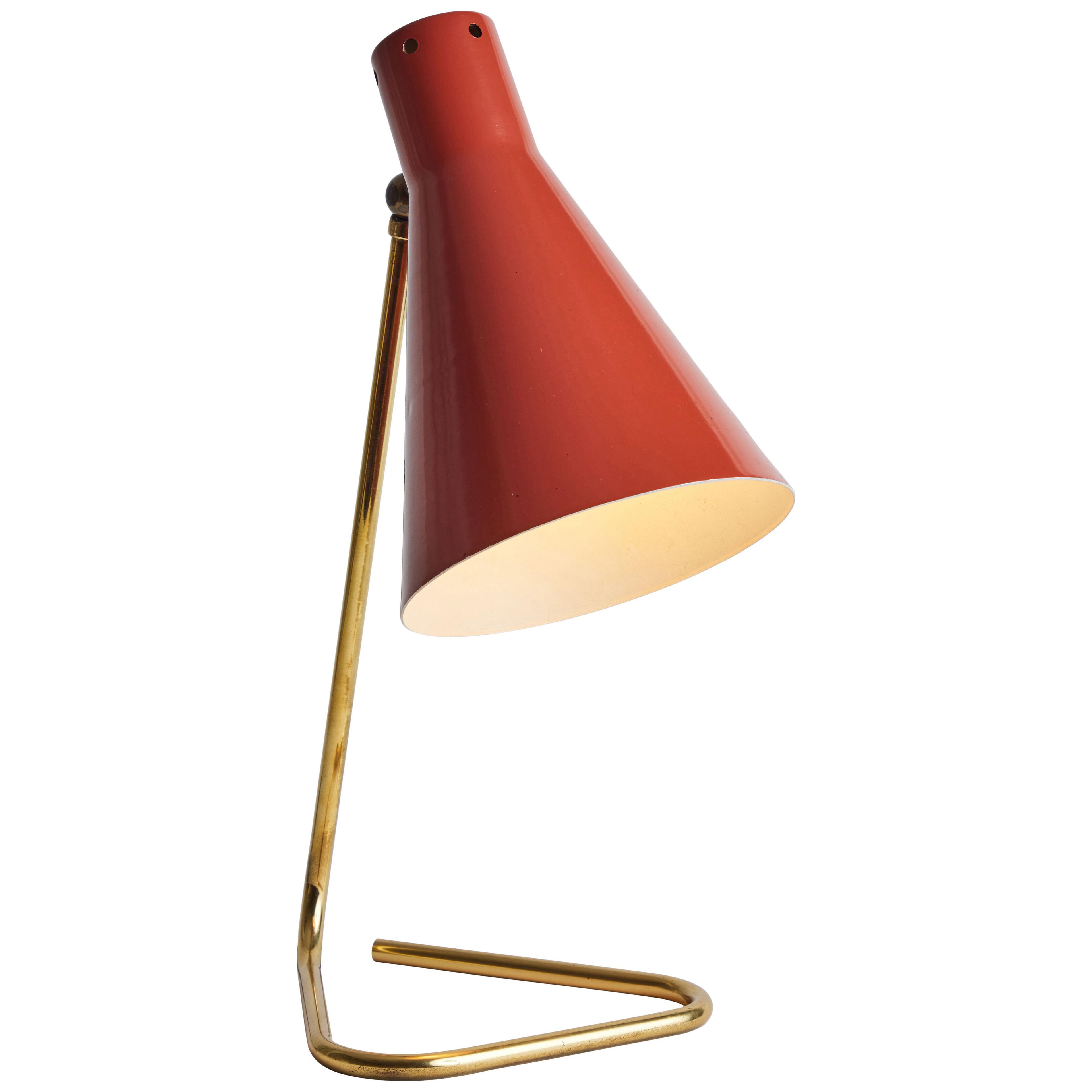 Large 1960s Giuseppe Ostuni Table Lamp for O-Luce