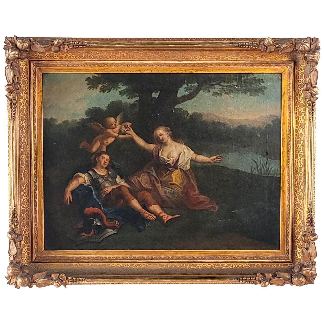 Allegorical Painting, French School, 17th or 18th century