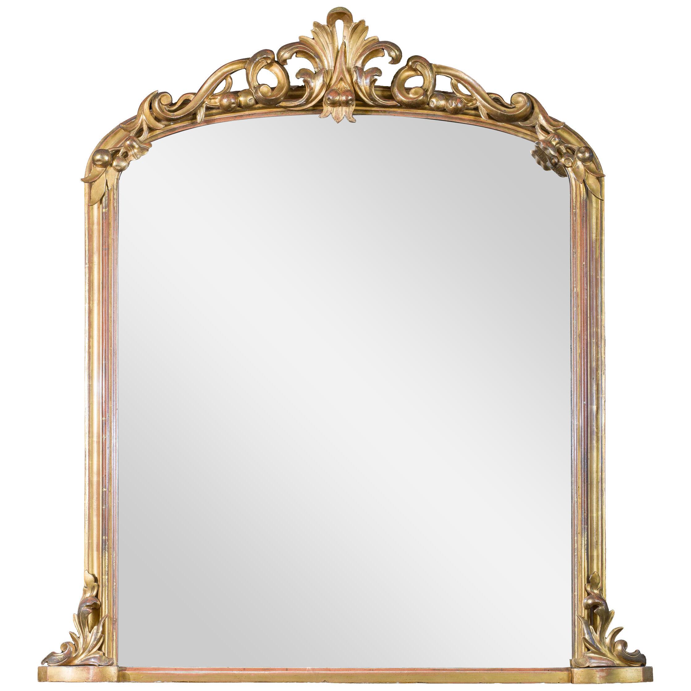 Giltwood Victorian Mirror