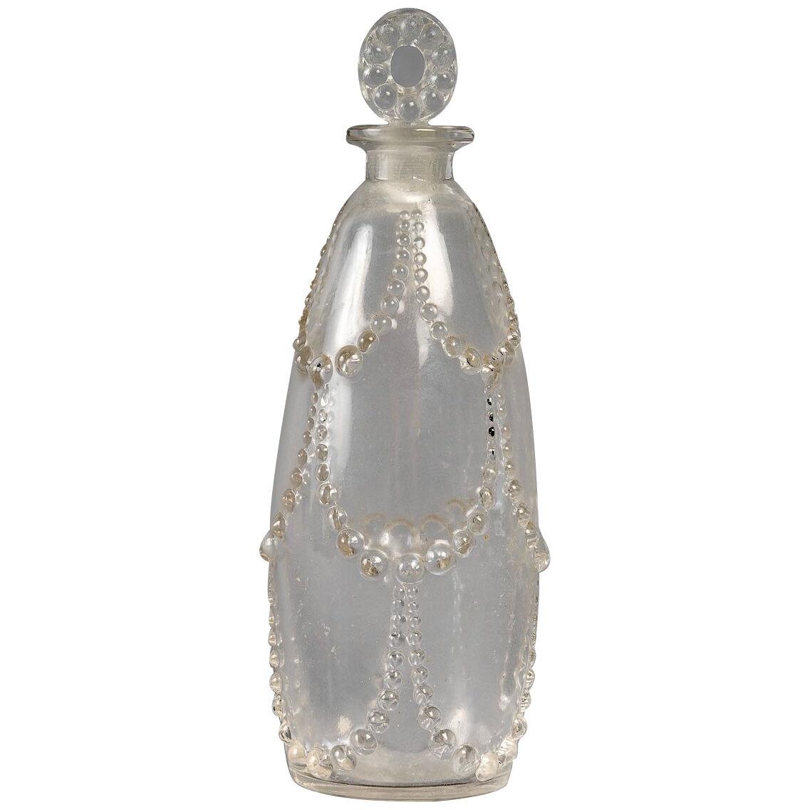 1926 René Lalique - Perfume Bottle Palerme Clear Glass