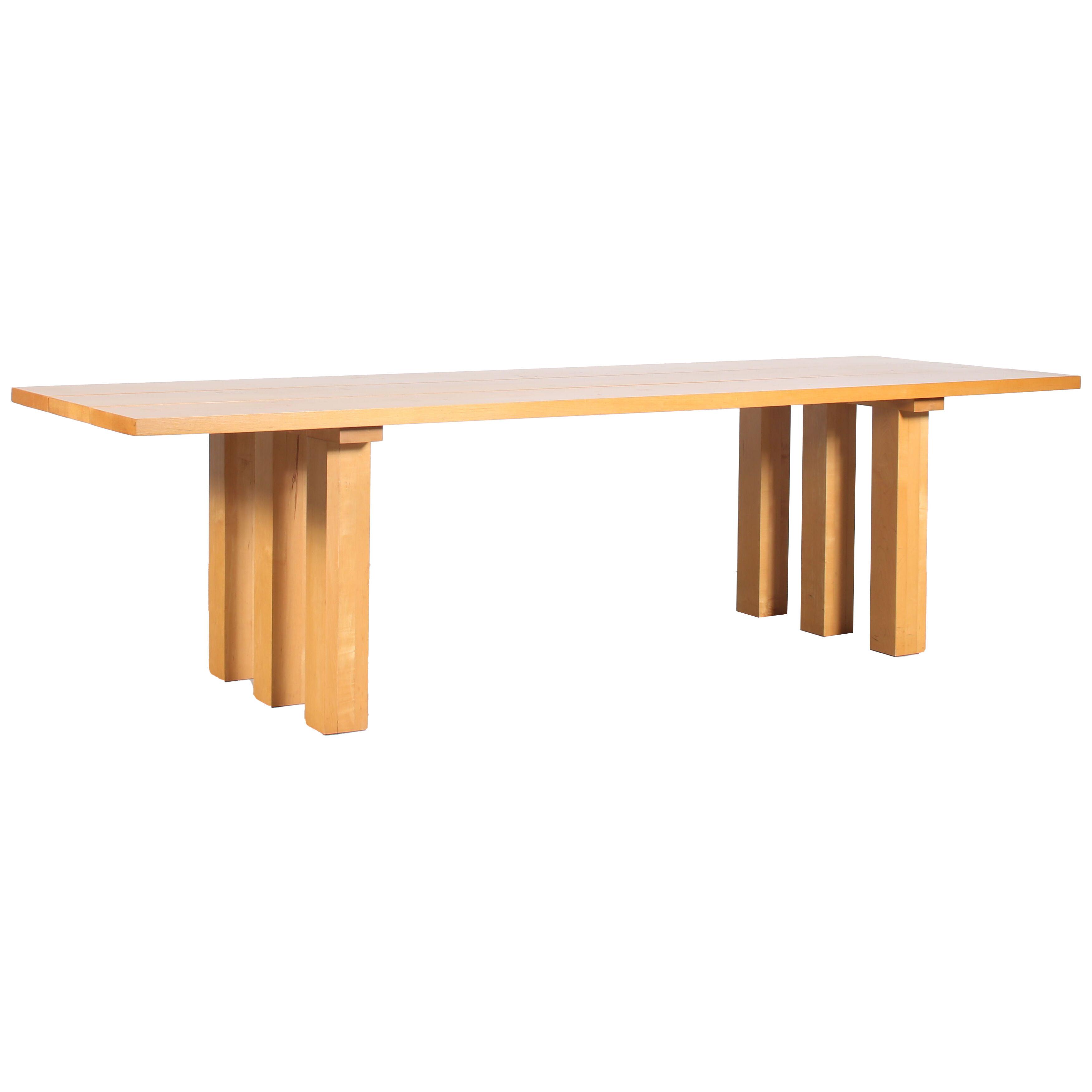 “La Basilica” Dining Table by Mario Bellini for Cassina, Italy 1980