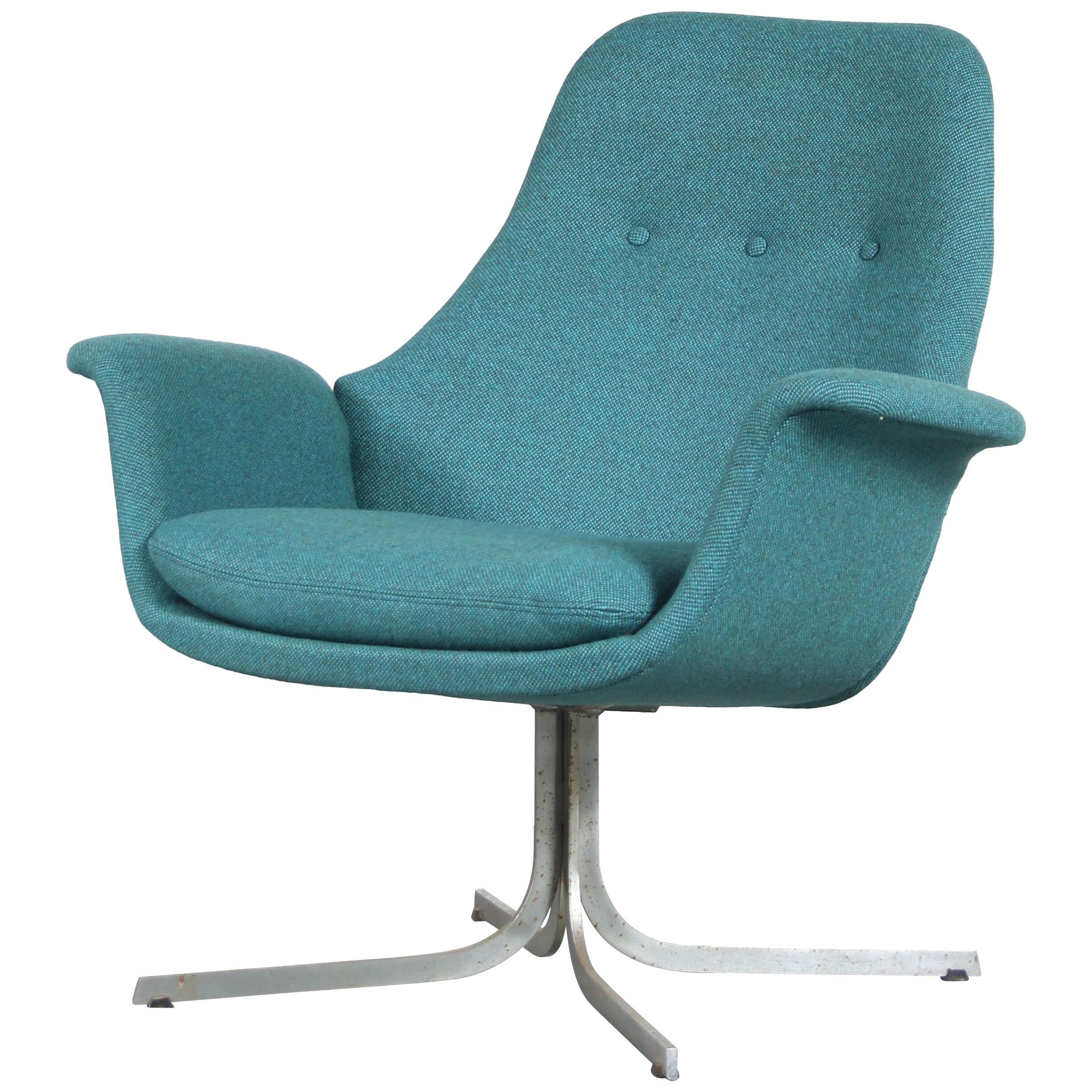 Rare Pierre Paulin Lounge Chair for Artifort, Netherlands 1950