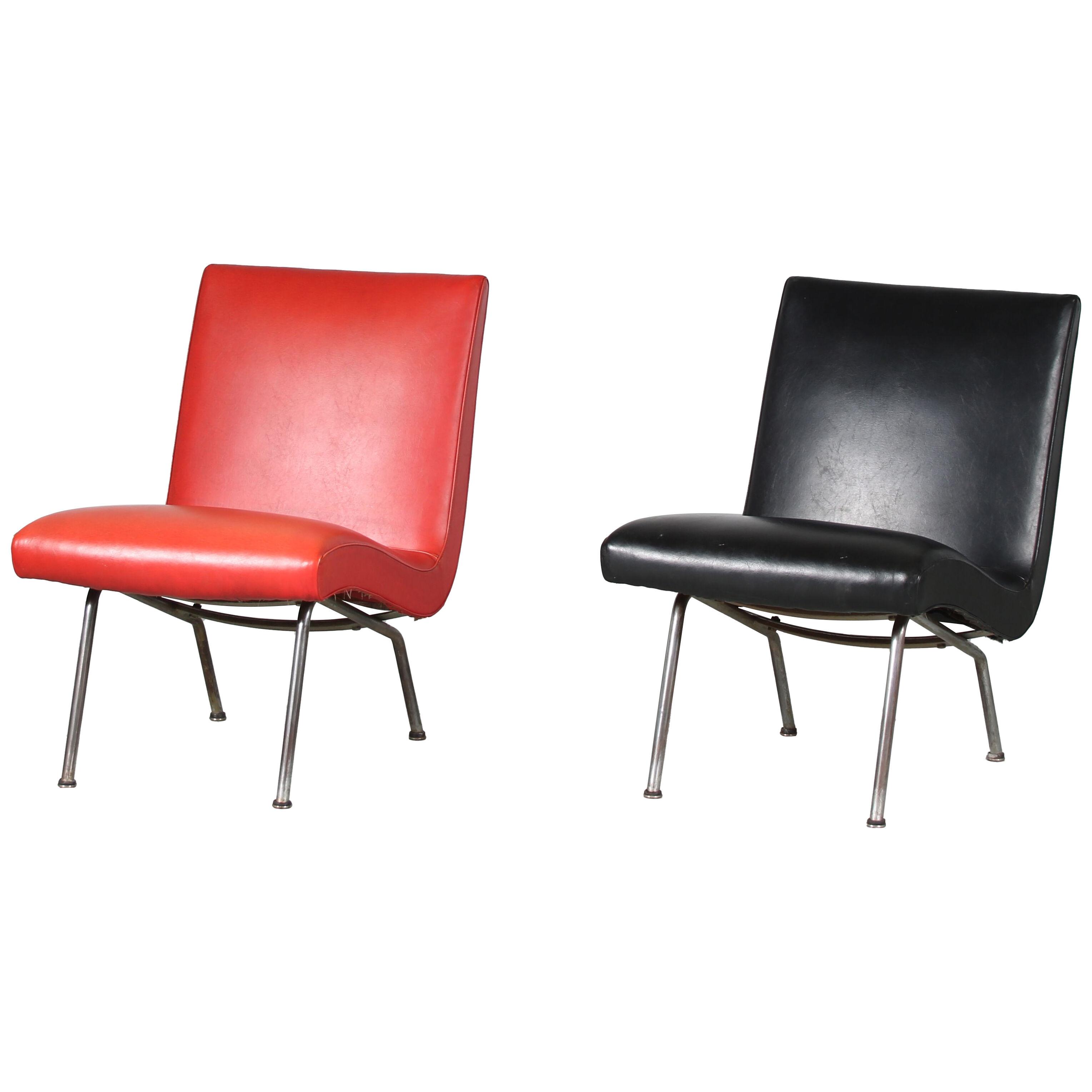 Pair of Walter Knoll “Vostra” Chairs for Knoll, Germany 1947