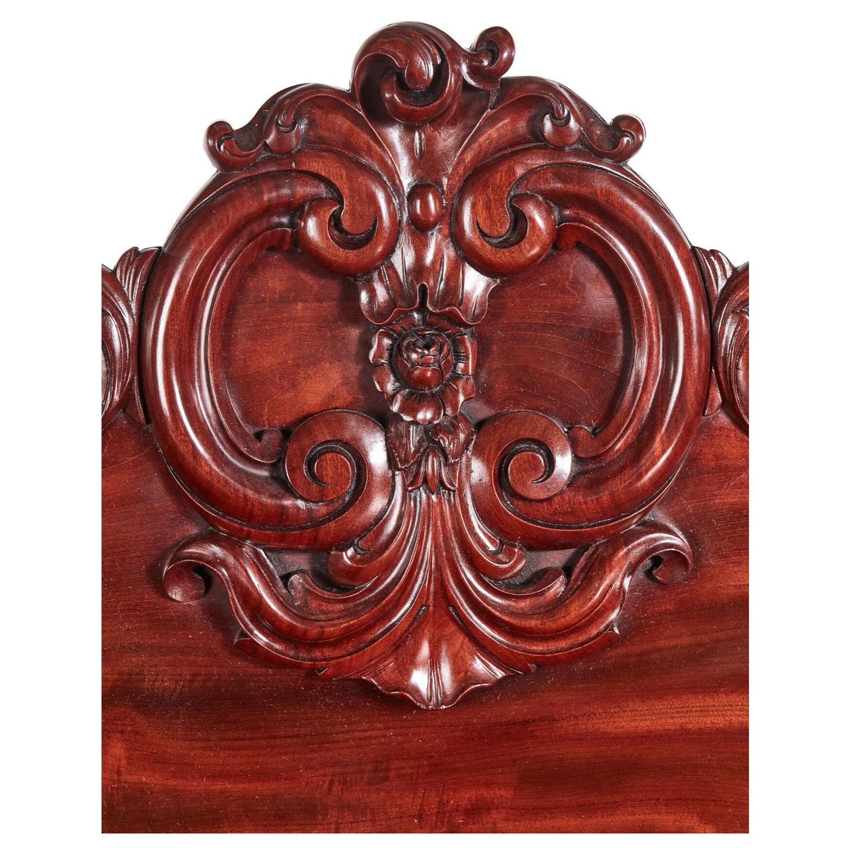 Splendid Quality Antique Victorian Carved Mahogany Sideboard