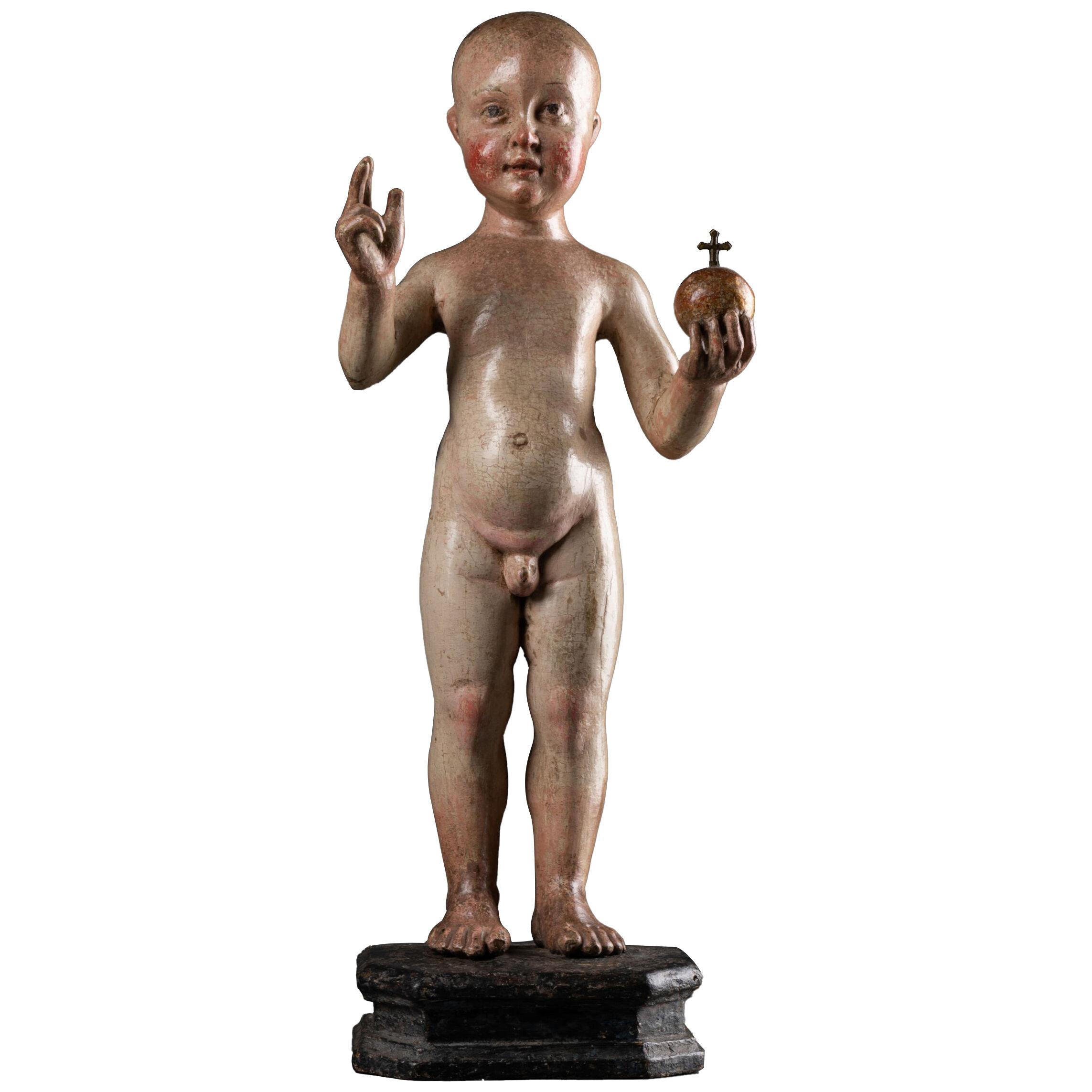 The Christ child blessing - Italy - 16th century