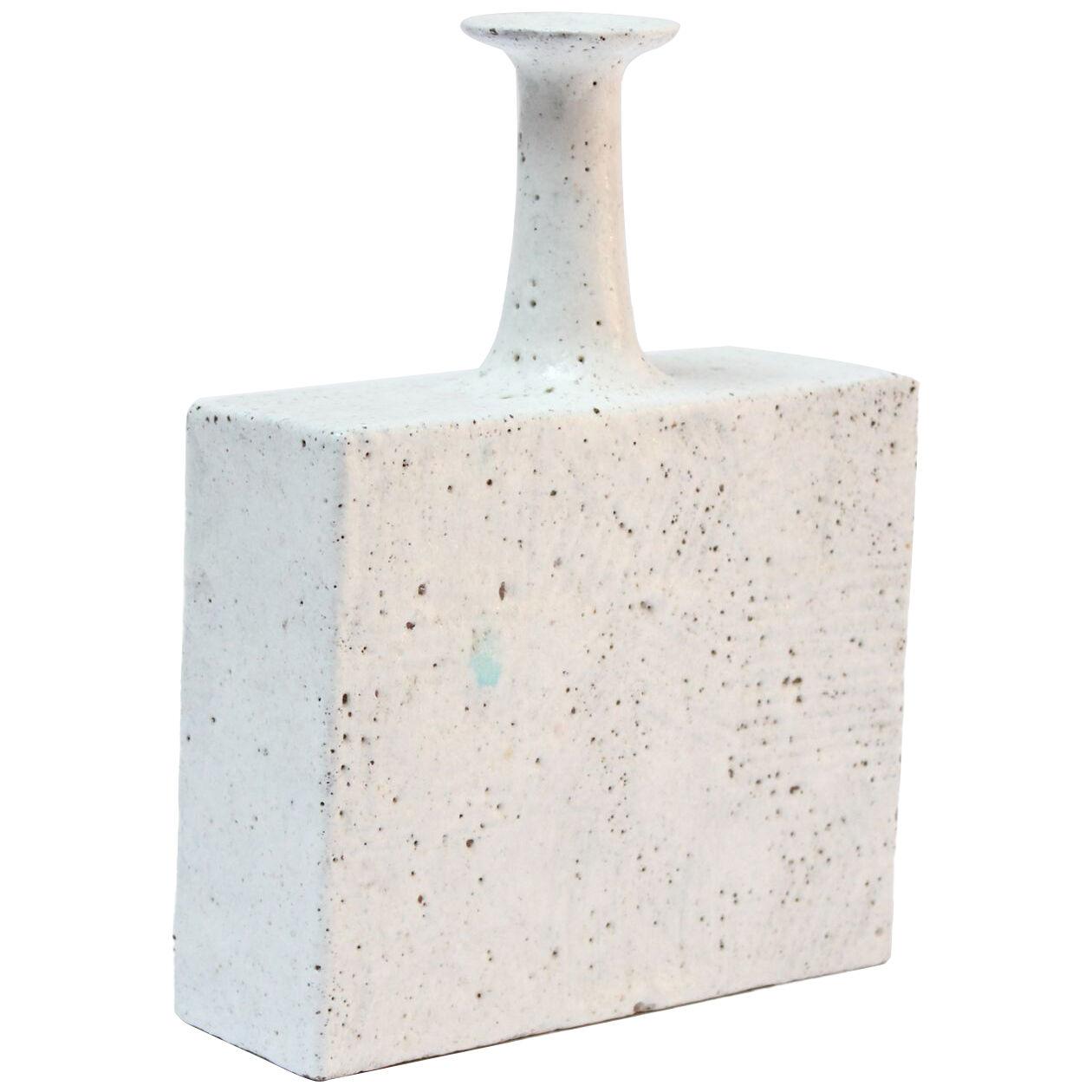 Modernist Glazed Stoneware Vase by Bruno Gambone