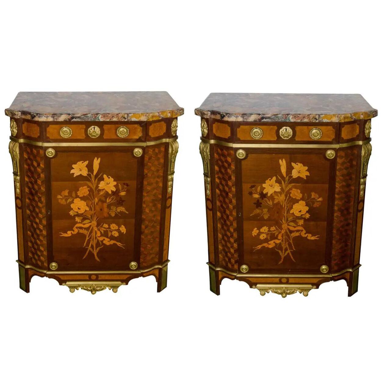 Pair of Side Cabinets by 'Francoise Linke'