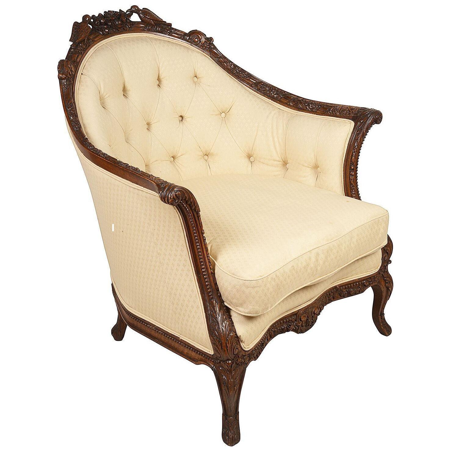 French 19th Century Bergere arm chair