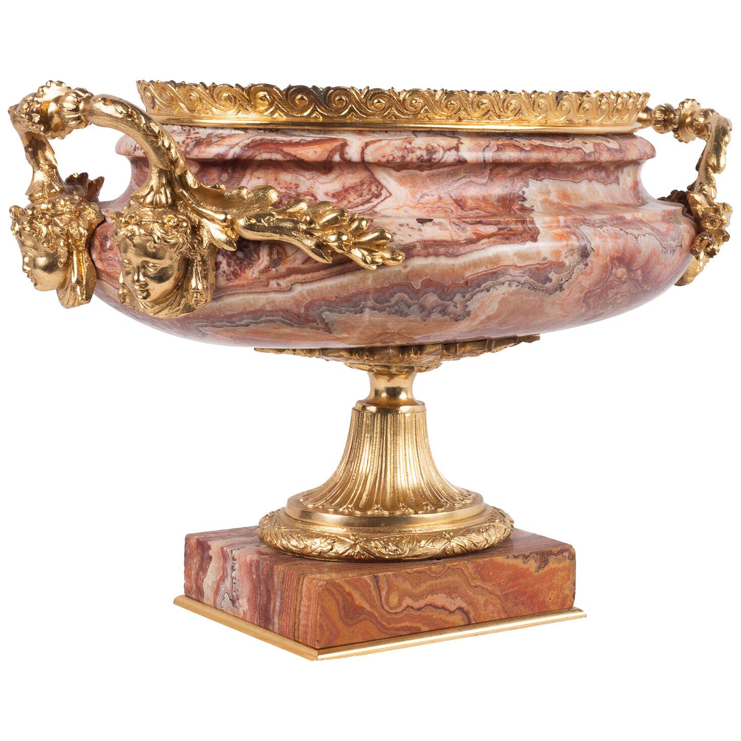 19th Century classical marble urn.