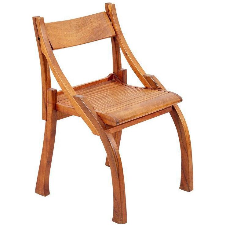 Chair by Bruce Erdman in Koa Wood, 1984