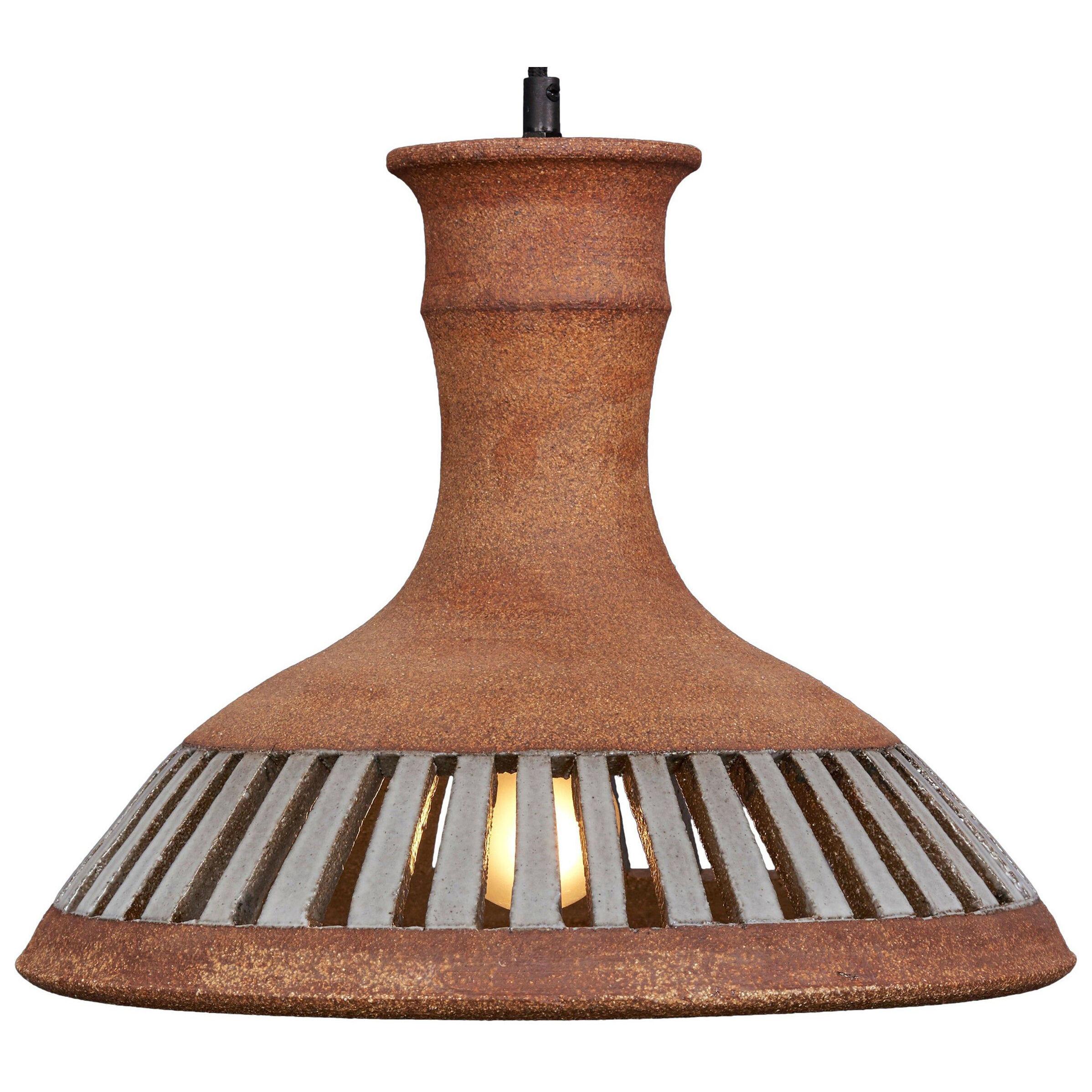 Clay Outdoor Hanging Light HL 10 by Brent J. Bennett, US, 2019