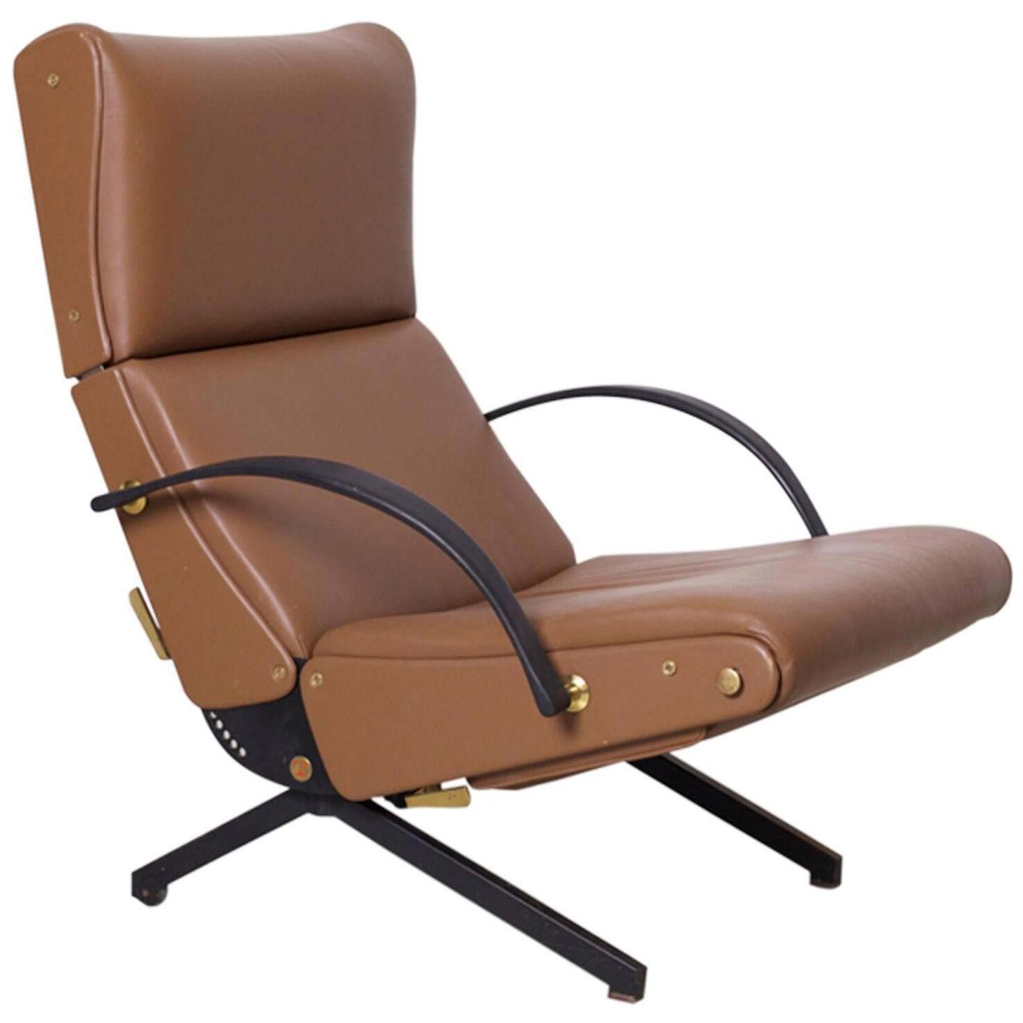 P40 Lounge Chair by Osvaldo Borsani for Tecno