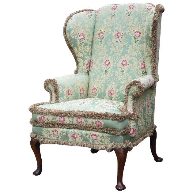 George II Period Wing Chair
