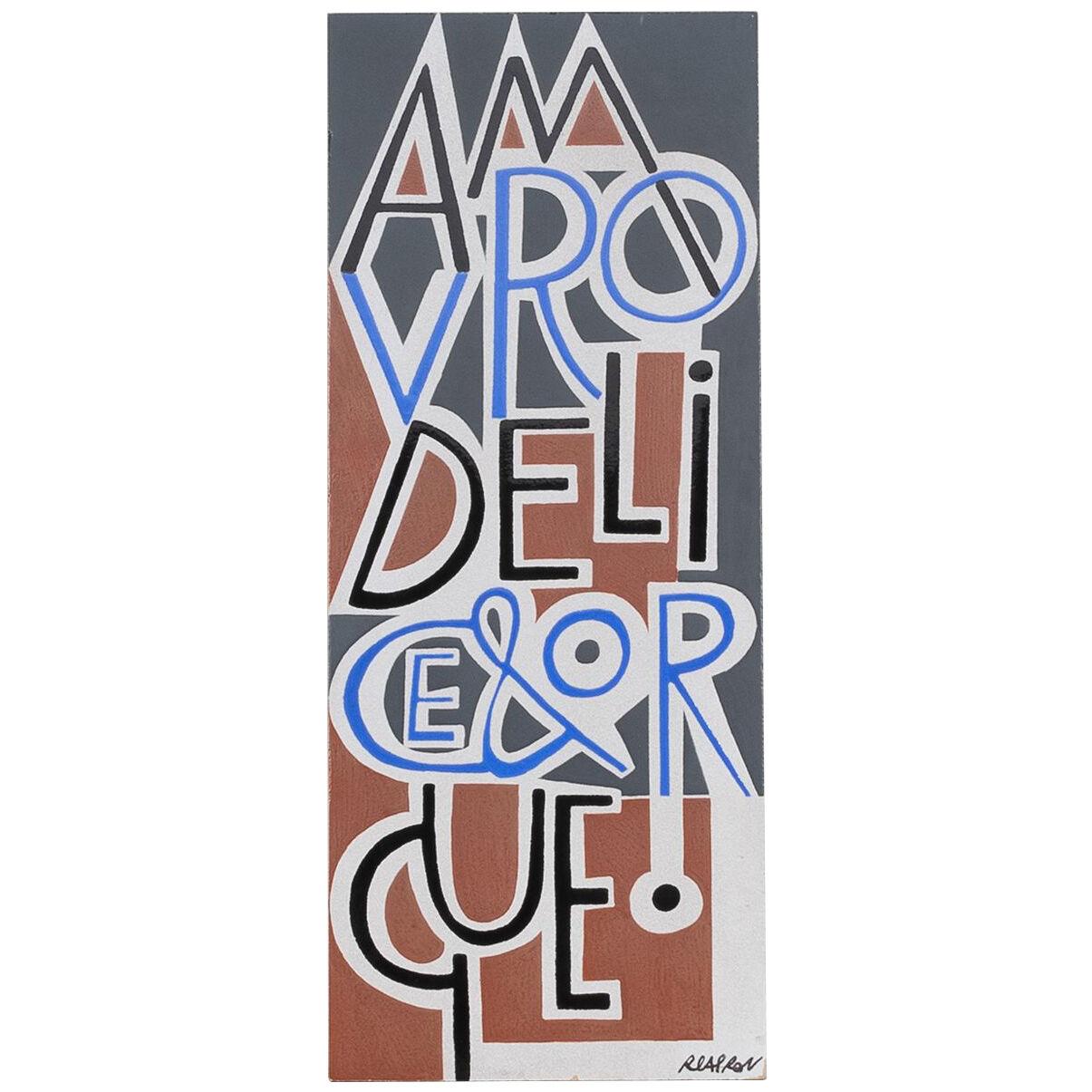 Amour, Délice, Orgue by Roger Capron – Capron Vallauris (France)
