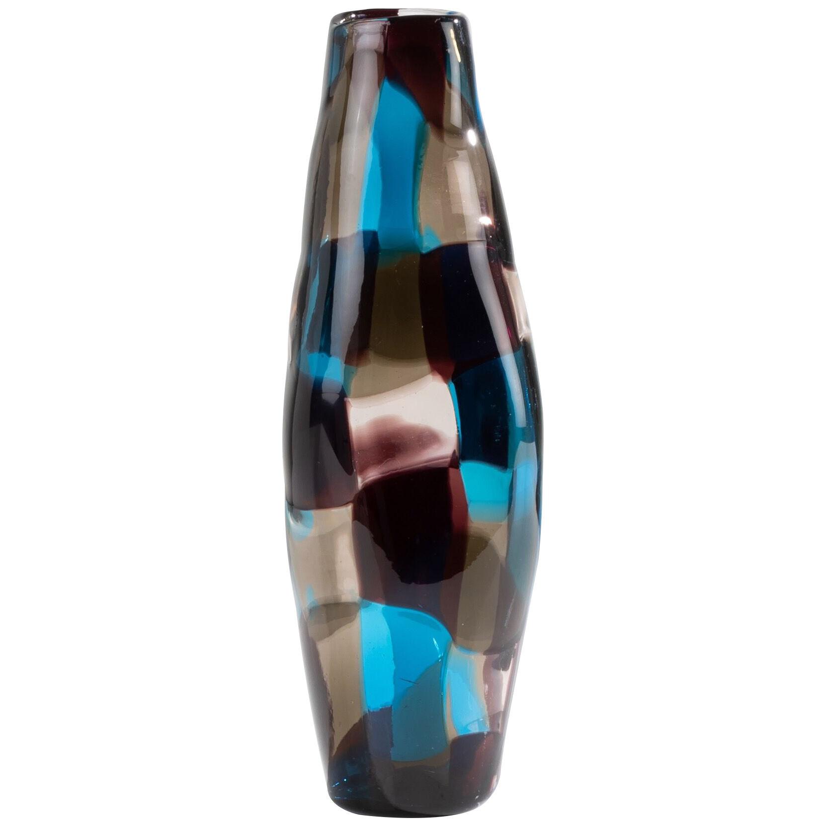Pezzato vase by Fulvio Bianconi – Referenced under number 4393 – Venini Murano