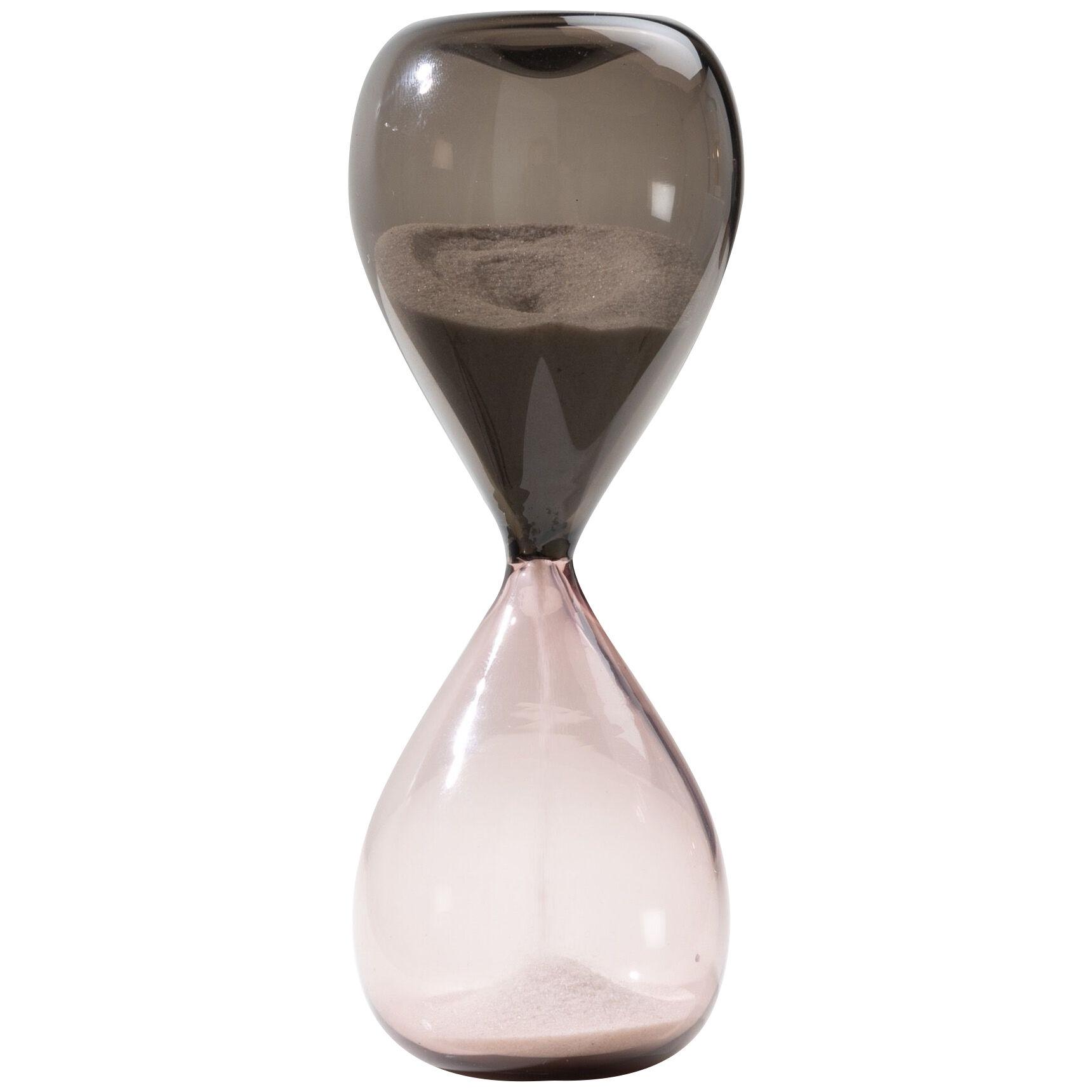 Blown glass hourglass (from the clessidra series) by Paolo Venini 