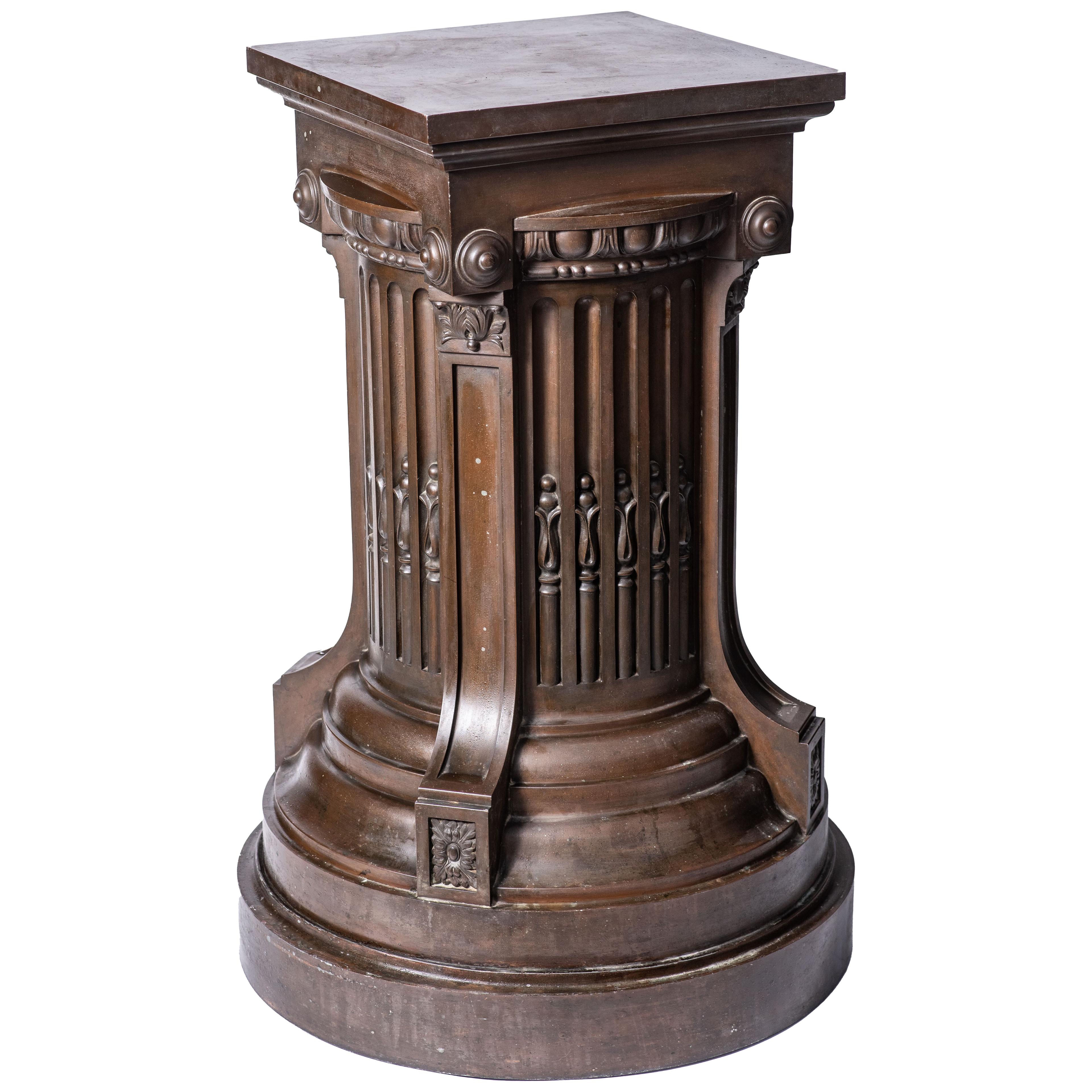 Important LXVI style pedestal, France late 19th century 