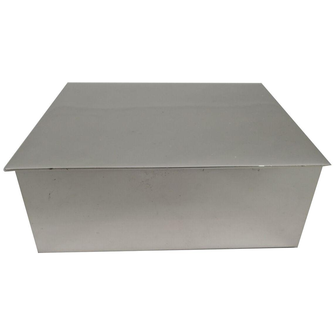 Tiffany Modern Sterling Silver Box
