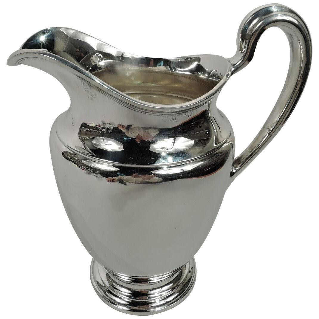 Tiffany Traditional Classical Sterling Silver Water Pitcher